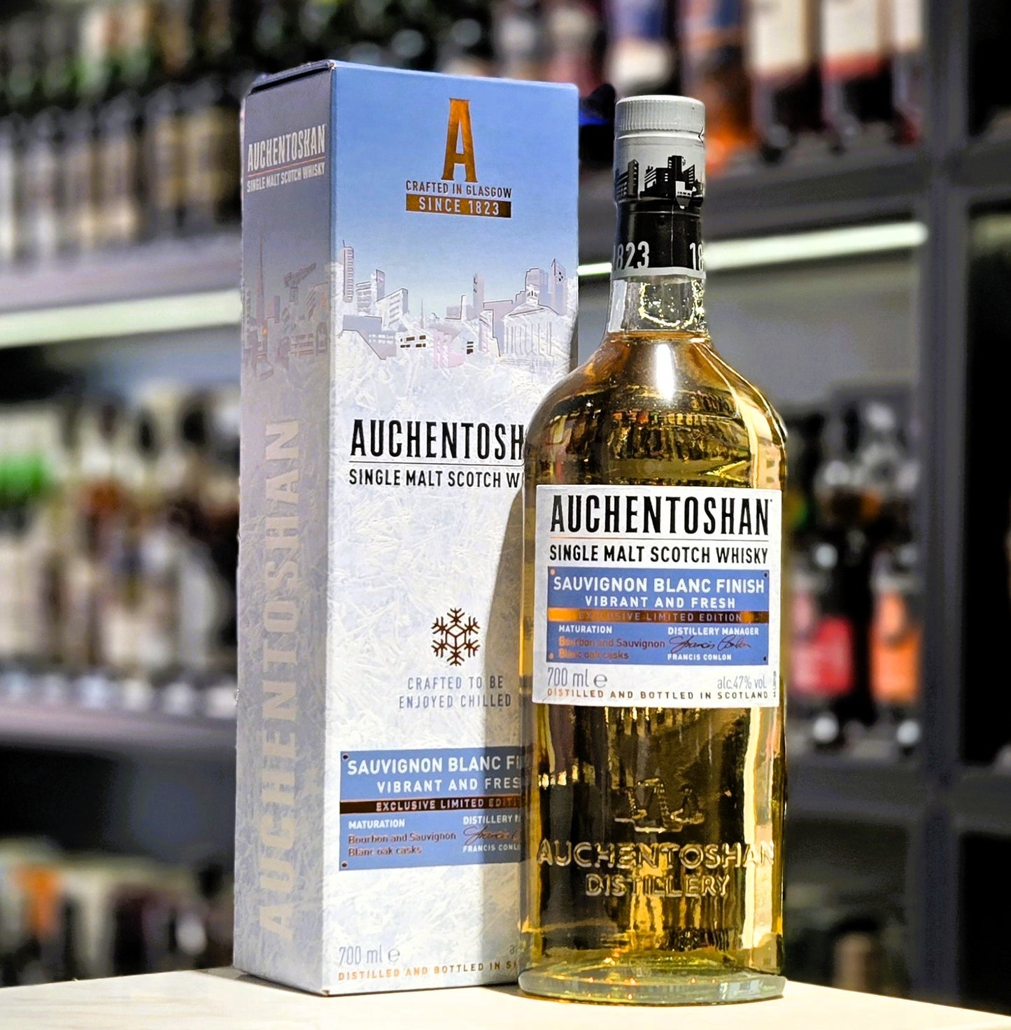 Auchentoshan Sauvignon Blanc Finish Single Malt Scotch Whisky