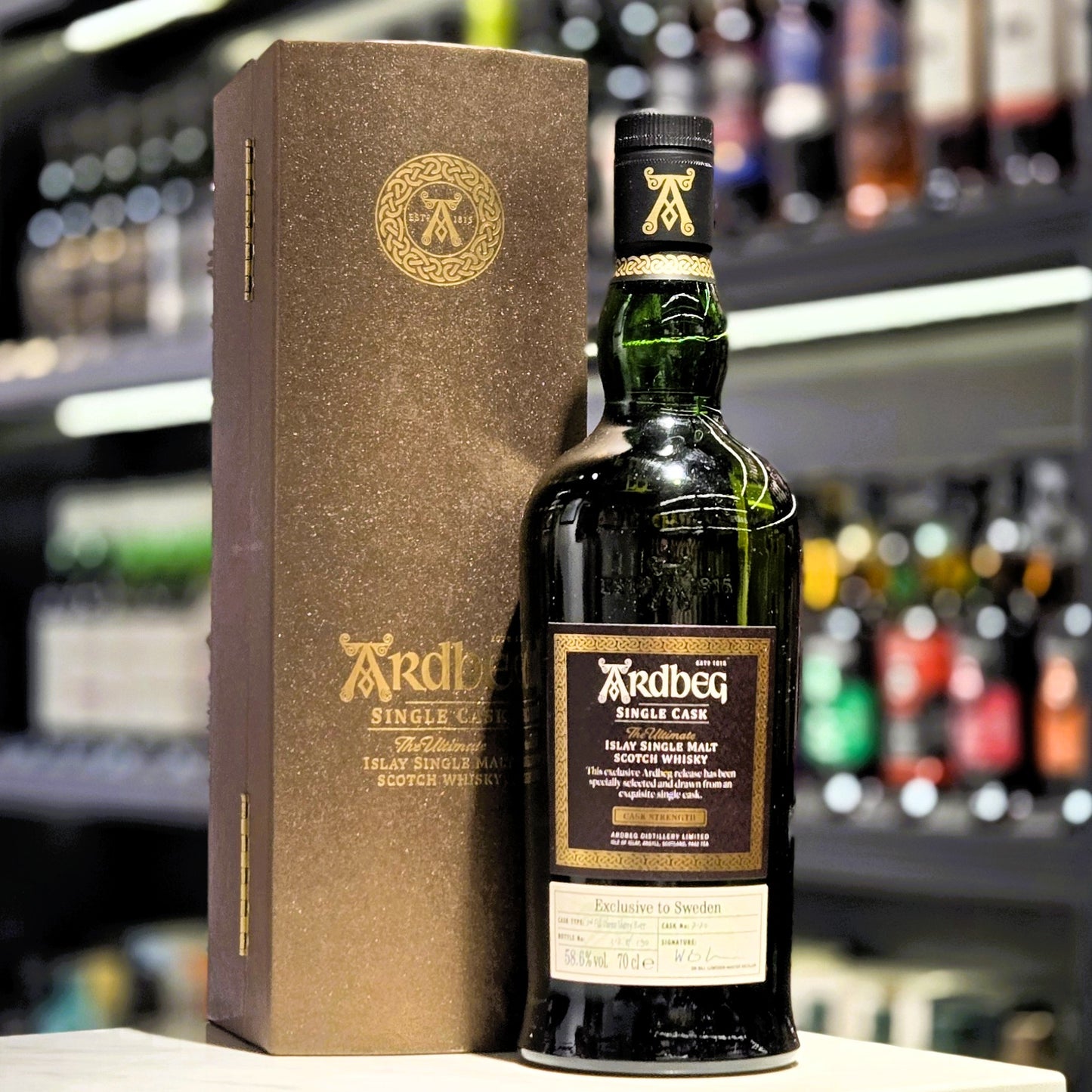 Ardbeg 15 Year Old (2006-2022) 2nd Fill Oloroso Butt Single Malt Scotch Whisky (Cask #7170 Exclusive to Sweden)