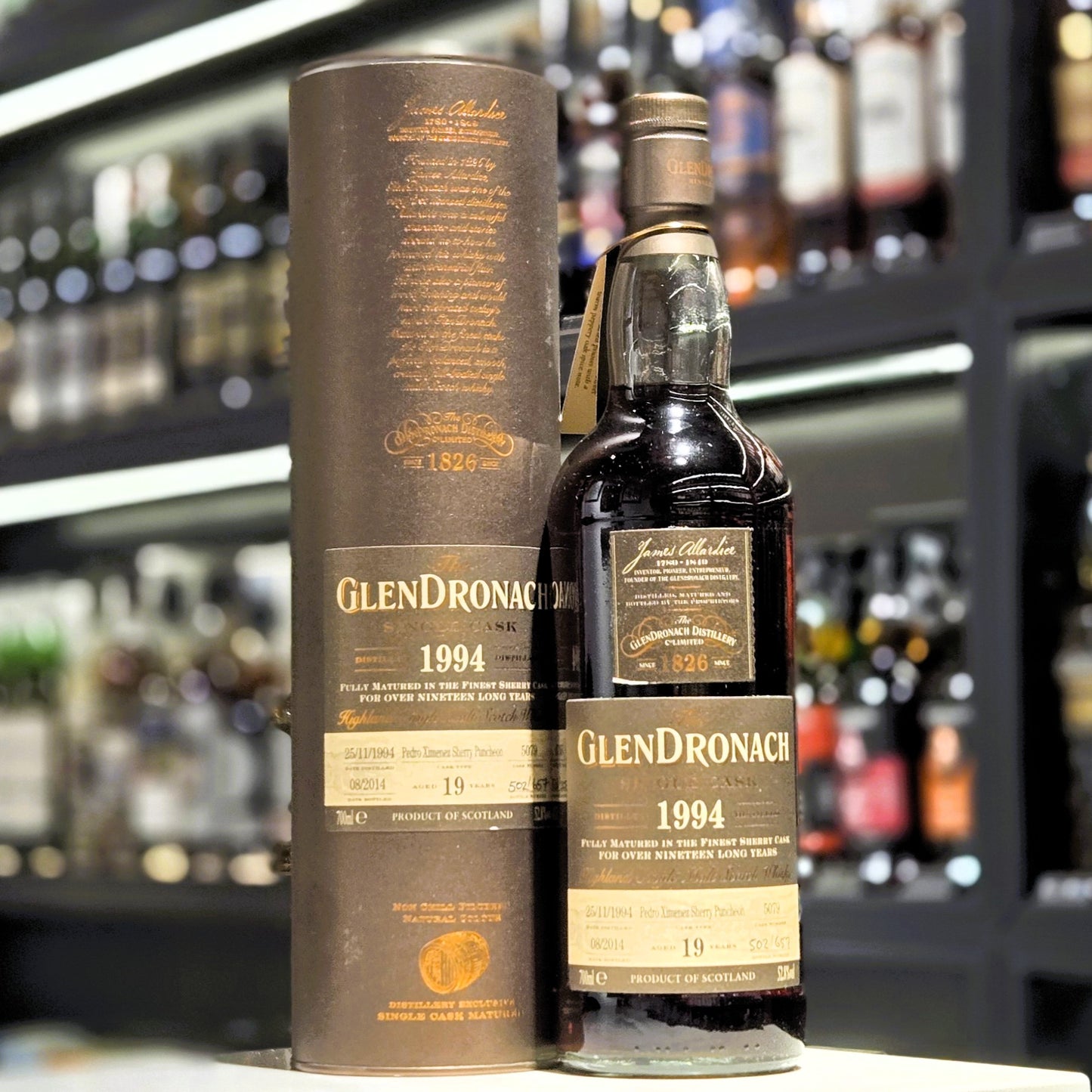 GlenDronach 19 Year Old 1994-2014 PX Sherry Puncheon (Cask #5079) Single Malt Scotch Whisky