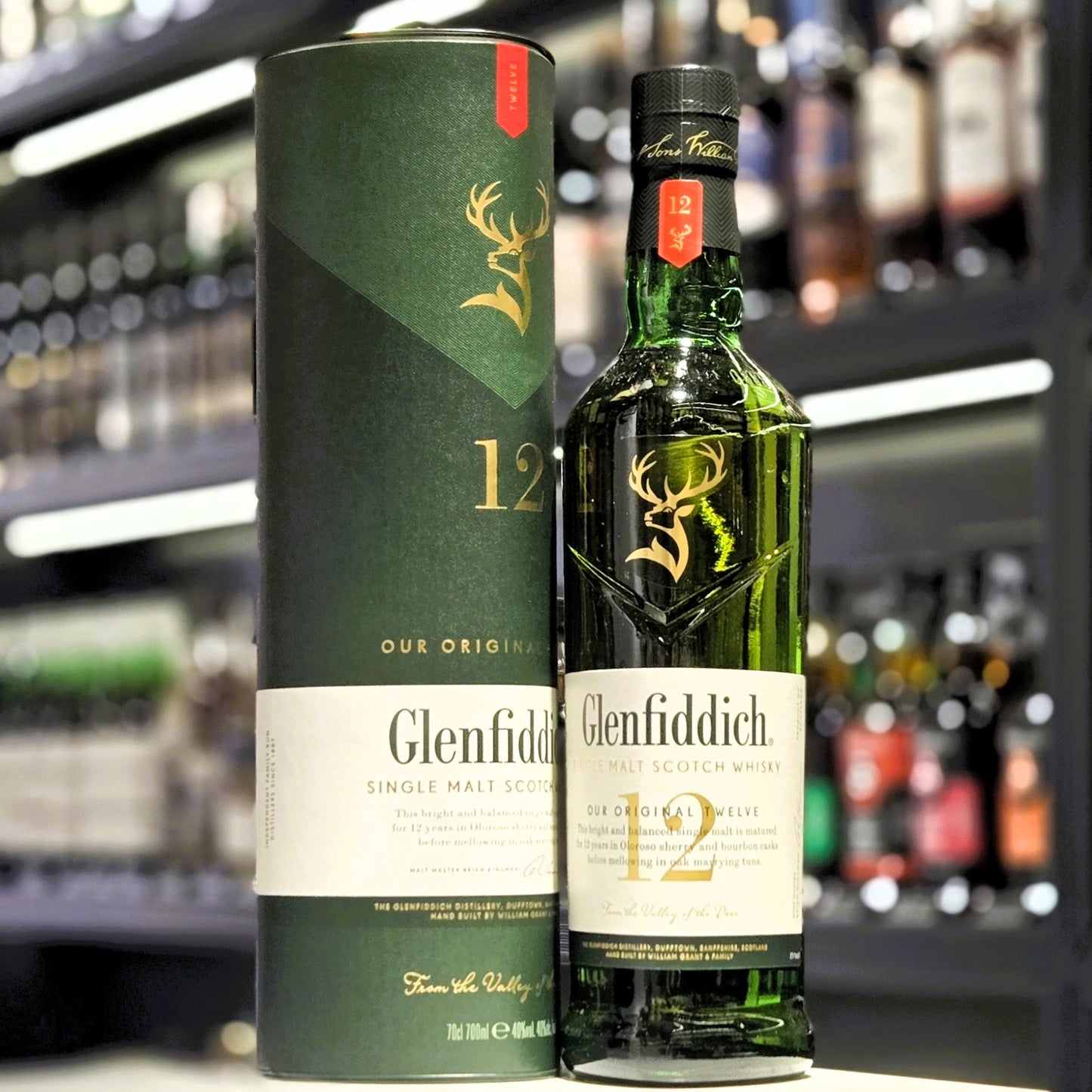 Glenfiddich 12 Year Old Single Malt Whisky