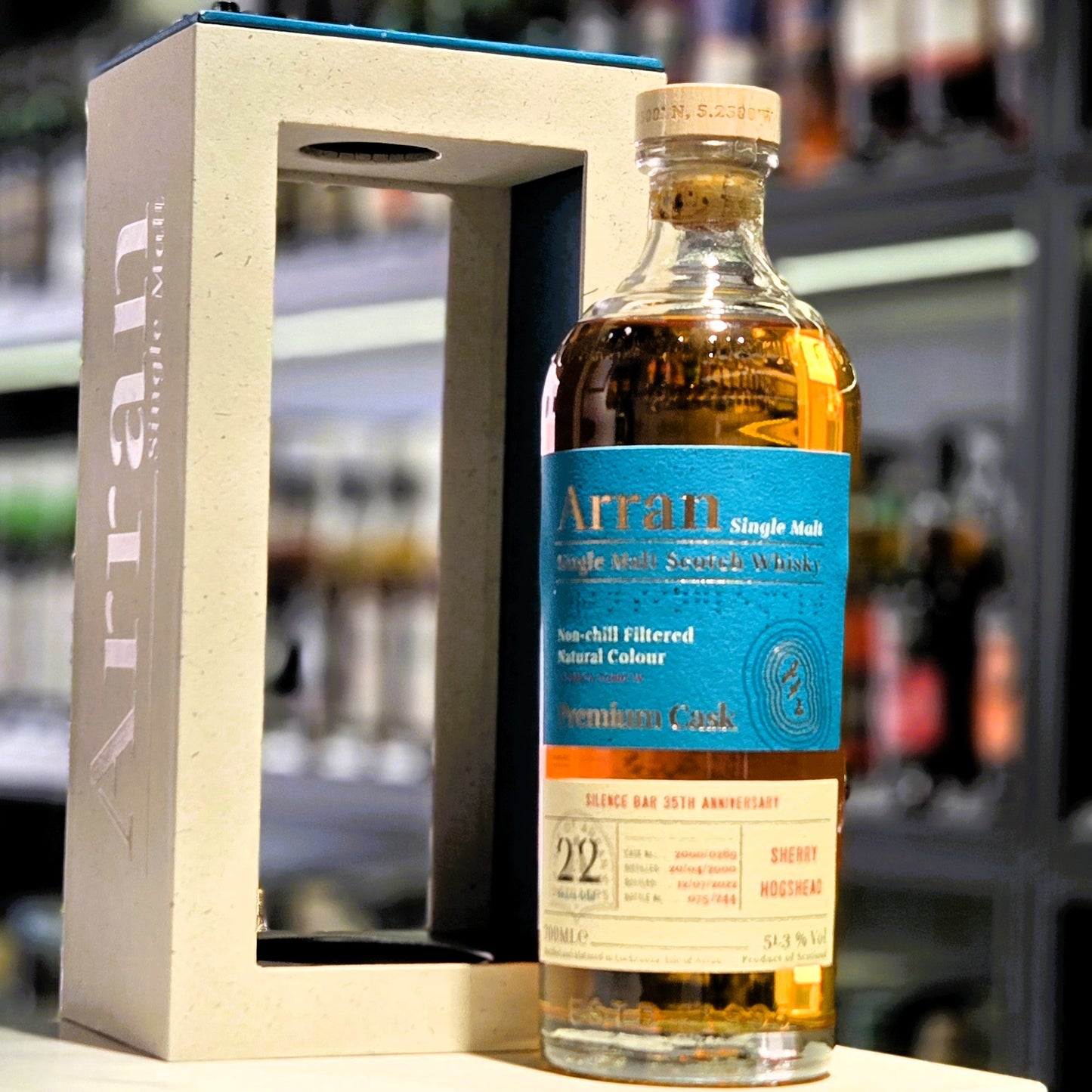 Arran 22 Year Old Sherry Hogshead (Silence Bar 35th Anniversary) Single Malt Scotch Whisky