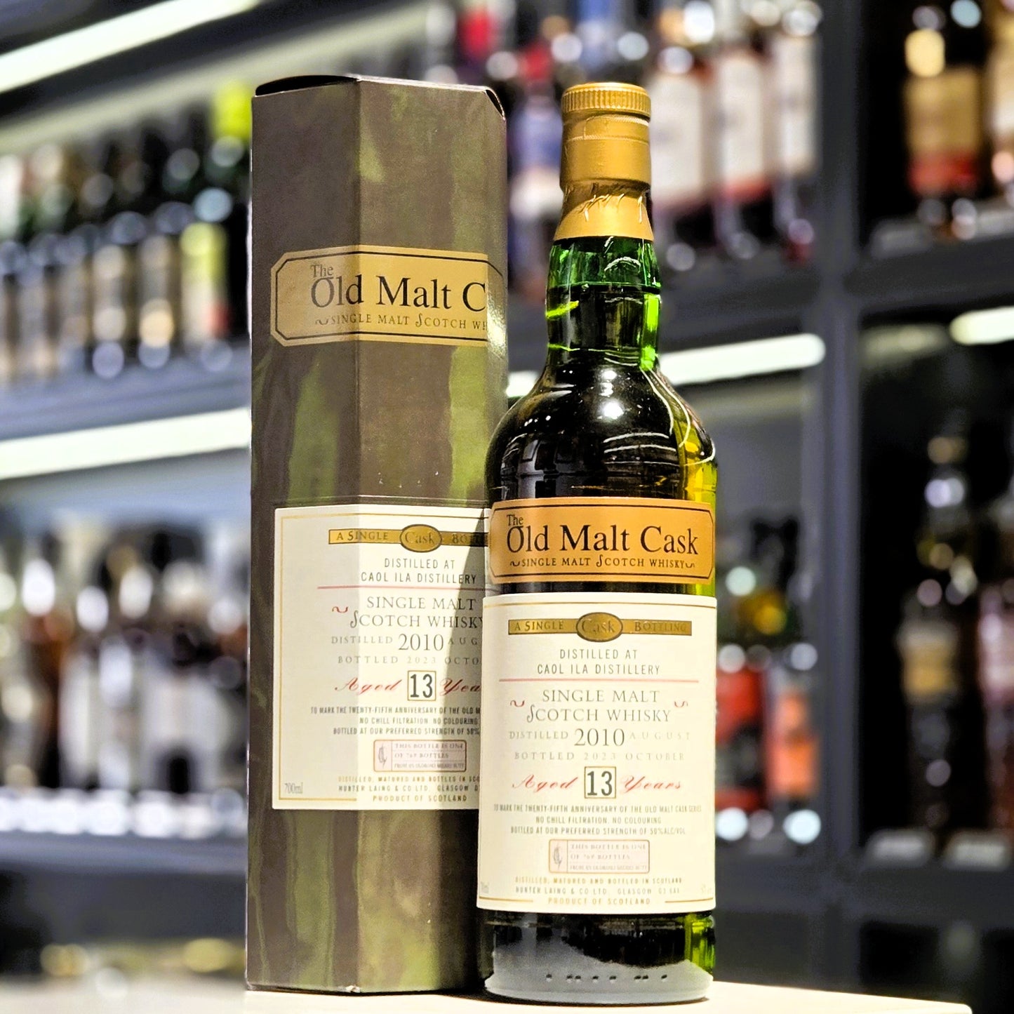 Old Malt Cask Caol Ila 13 Year Old (The Whisky Library Bottled) Single Malt Scotch Whisky