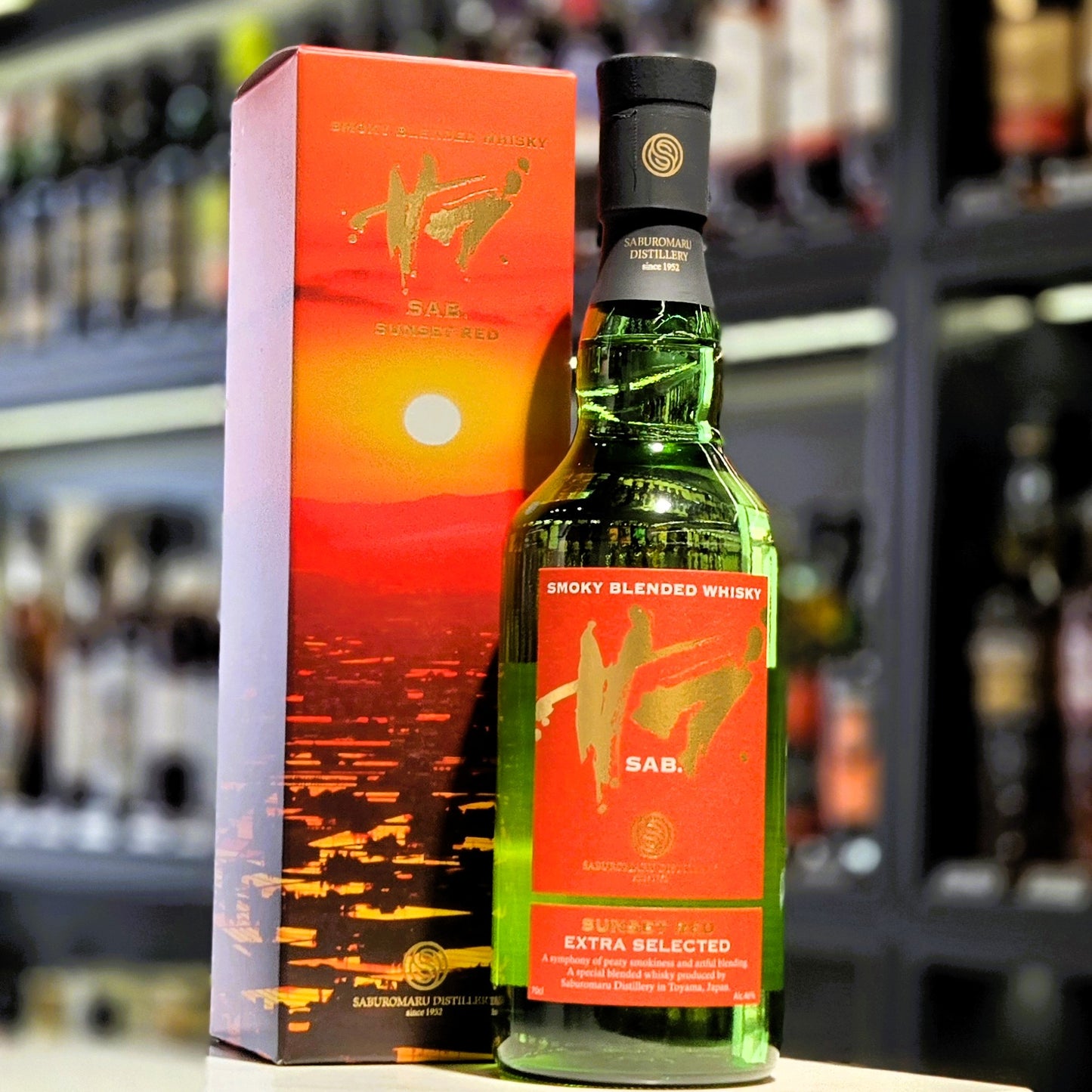 Saburomaru Sab. Sunset Red Smokey Blended Whisky