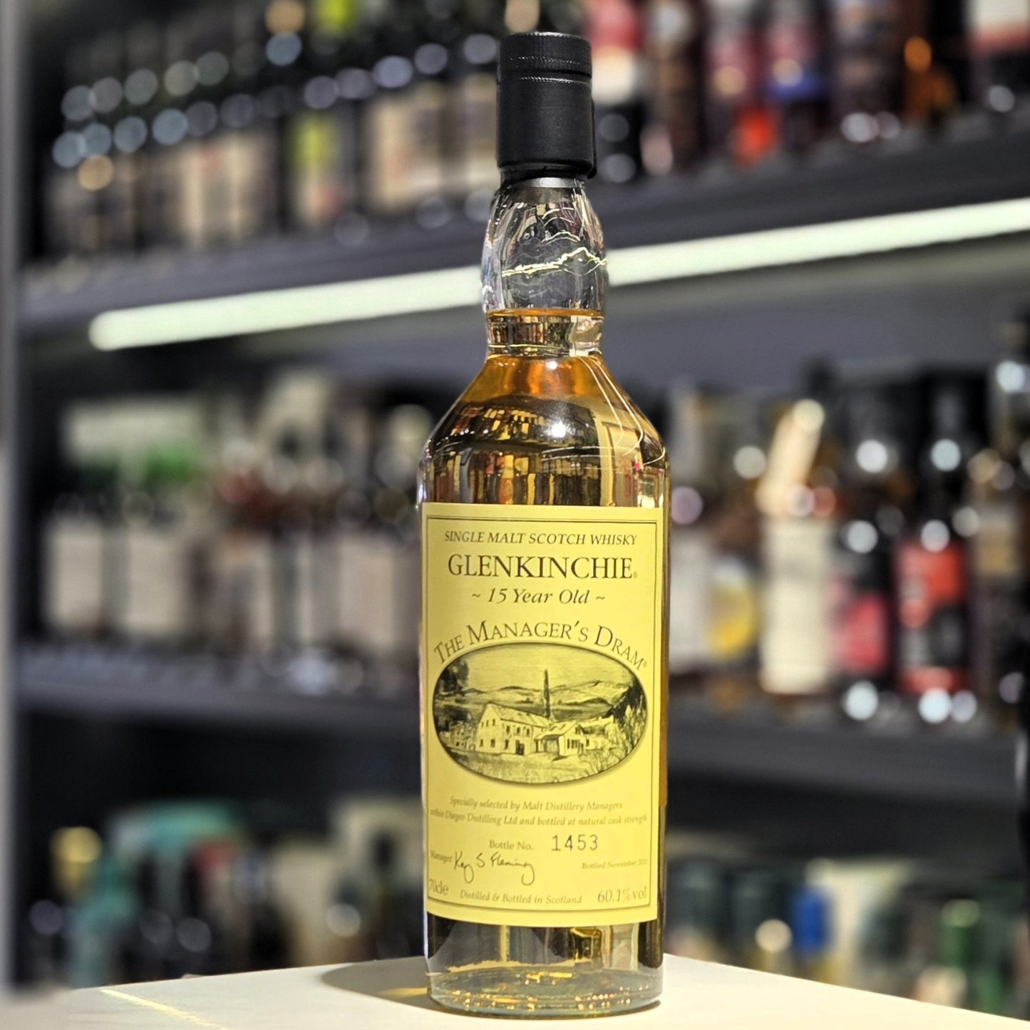 The Manager's Dram Glenkinchie 15 Year Old Single Malt Scotch Whisky