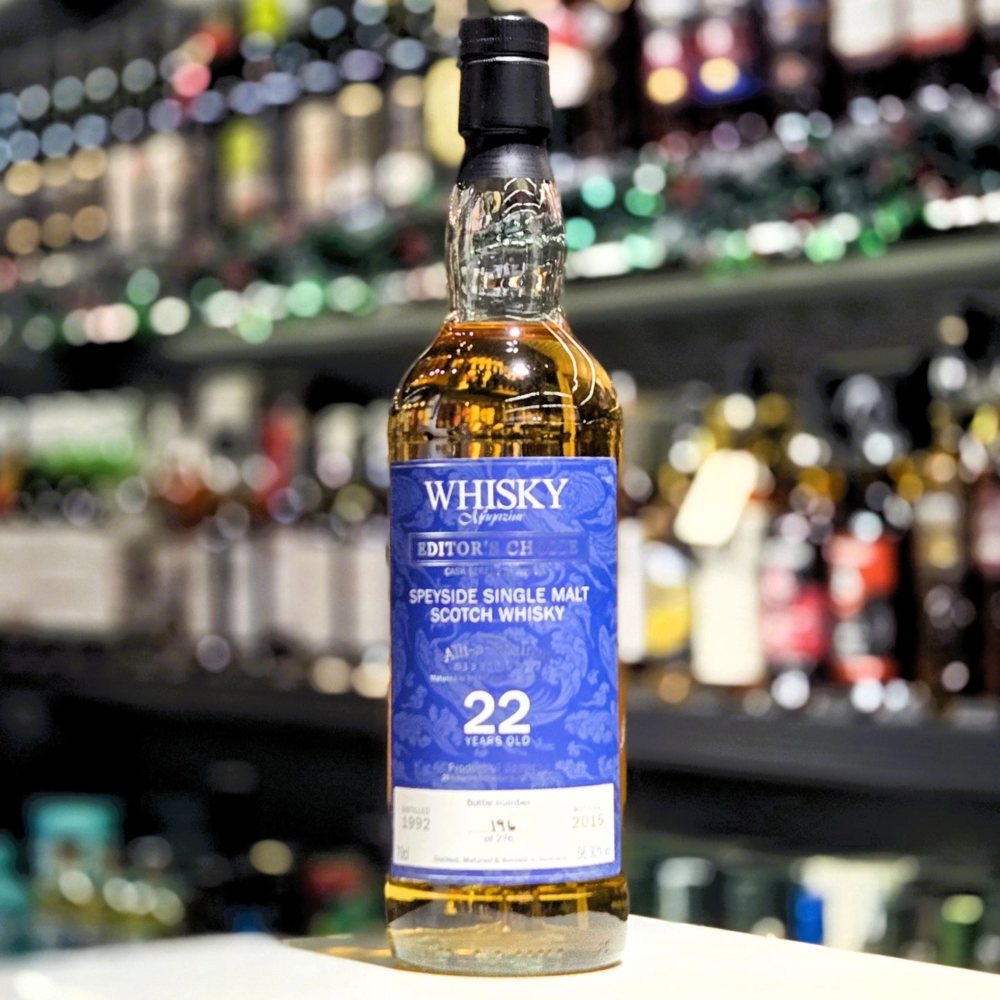 The Whisky Magazing Edition's Choice Allt-a-Bhainne 22 Year Old Single Malt Scotch Whisky