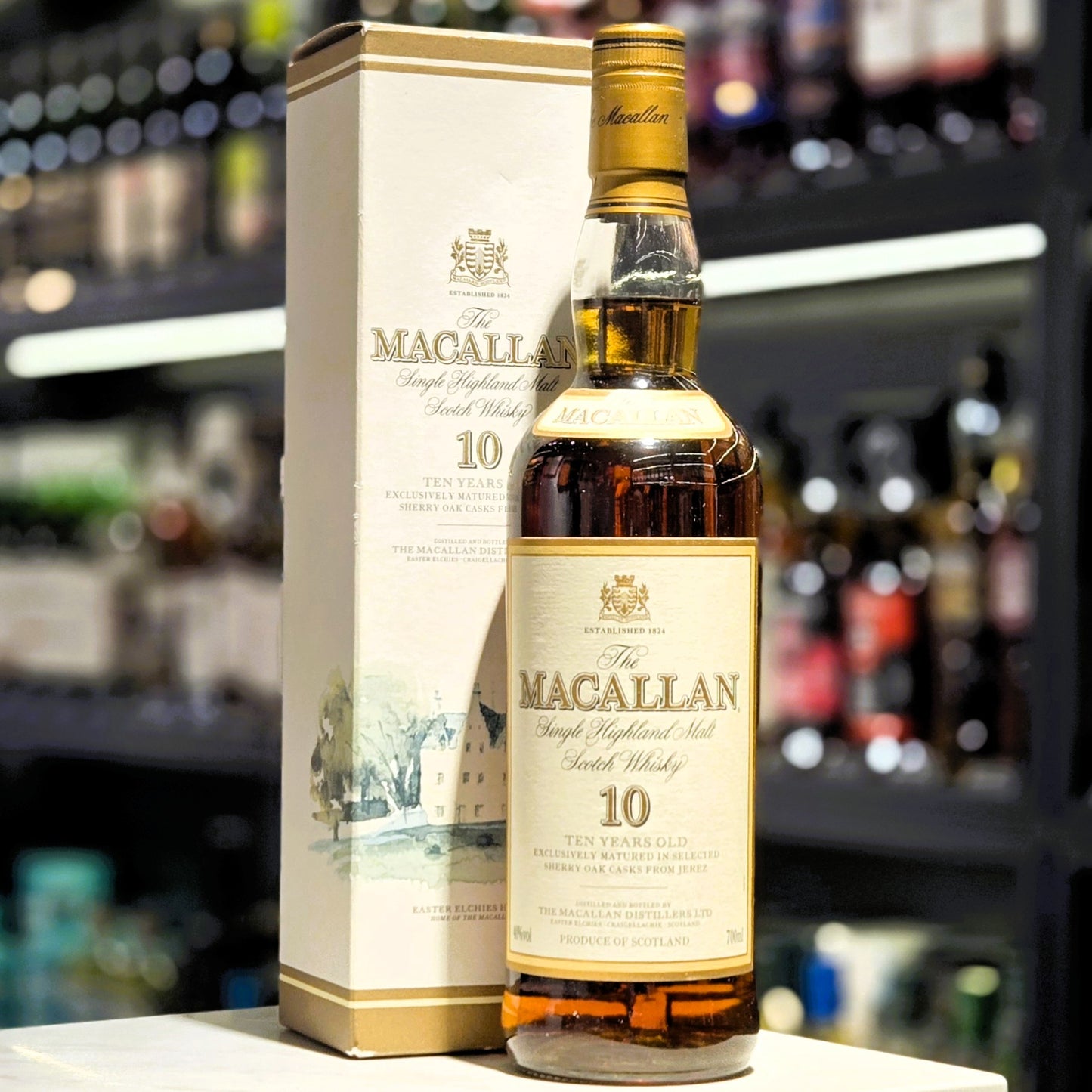 Macallan 10 Year Old (80's Bottled) Single Malt Scotch Whisky