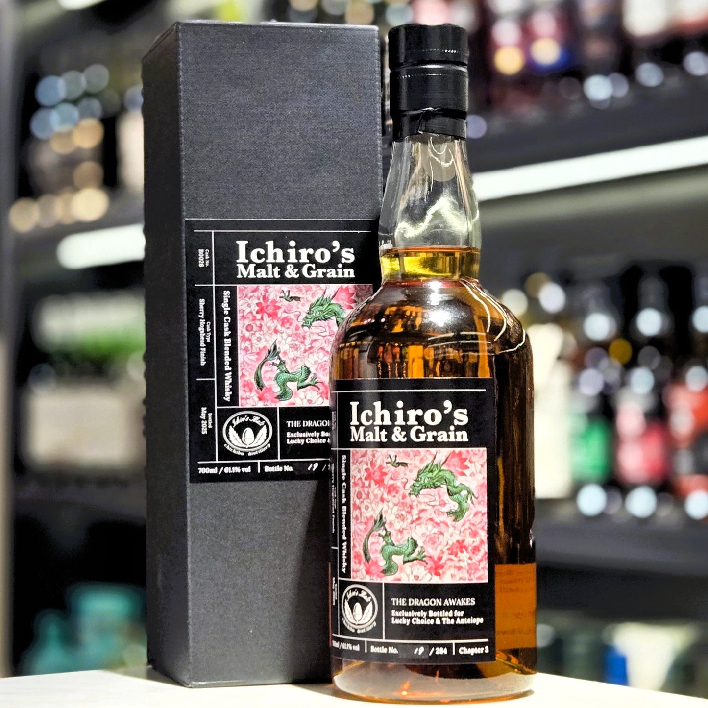 Ichiro's Malt & Grain The Dragon Awakes Single Cask Japanese Blended Whisky