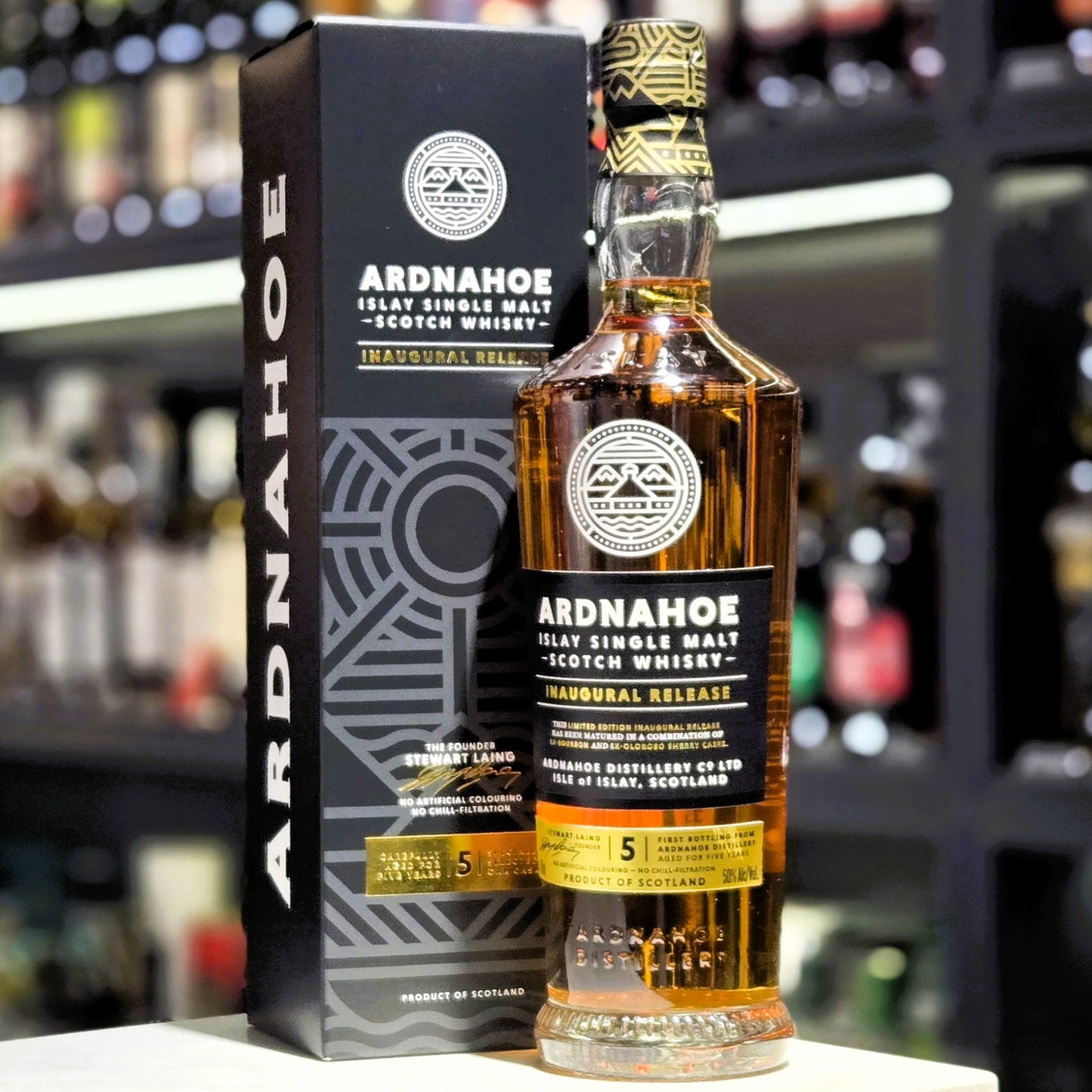 Ardnahoe 5 Year Old Inaugural Release 2024 Single Malt Scotch Whisky
