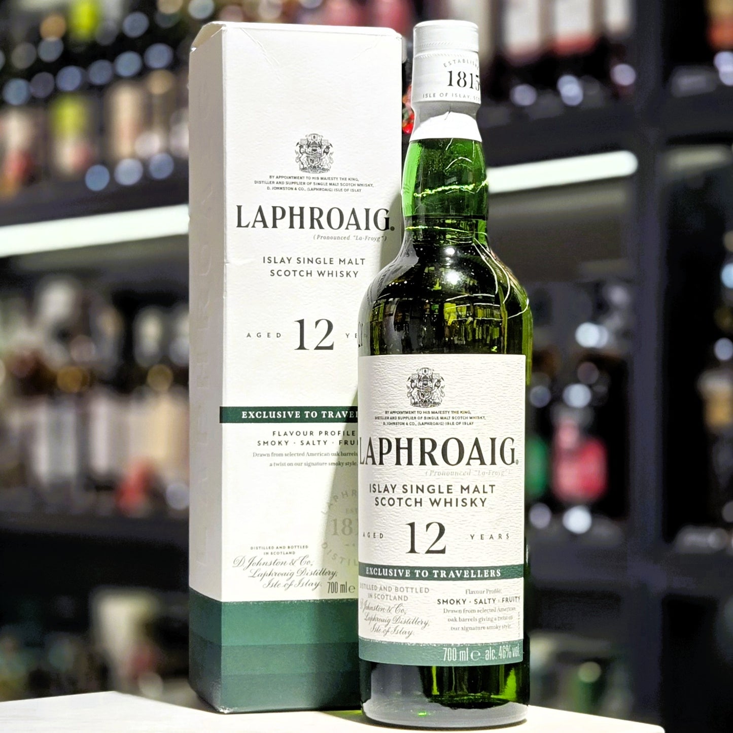 Laphroaig 12 Year Old Single Malt Scotch Whisky