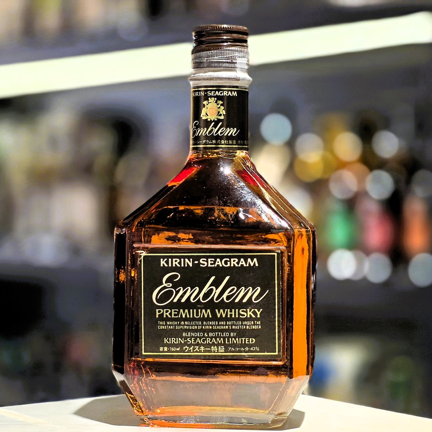 Kirin Seagram Emblem Japanese Blended Whisky