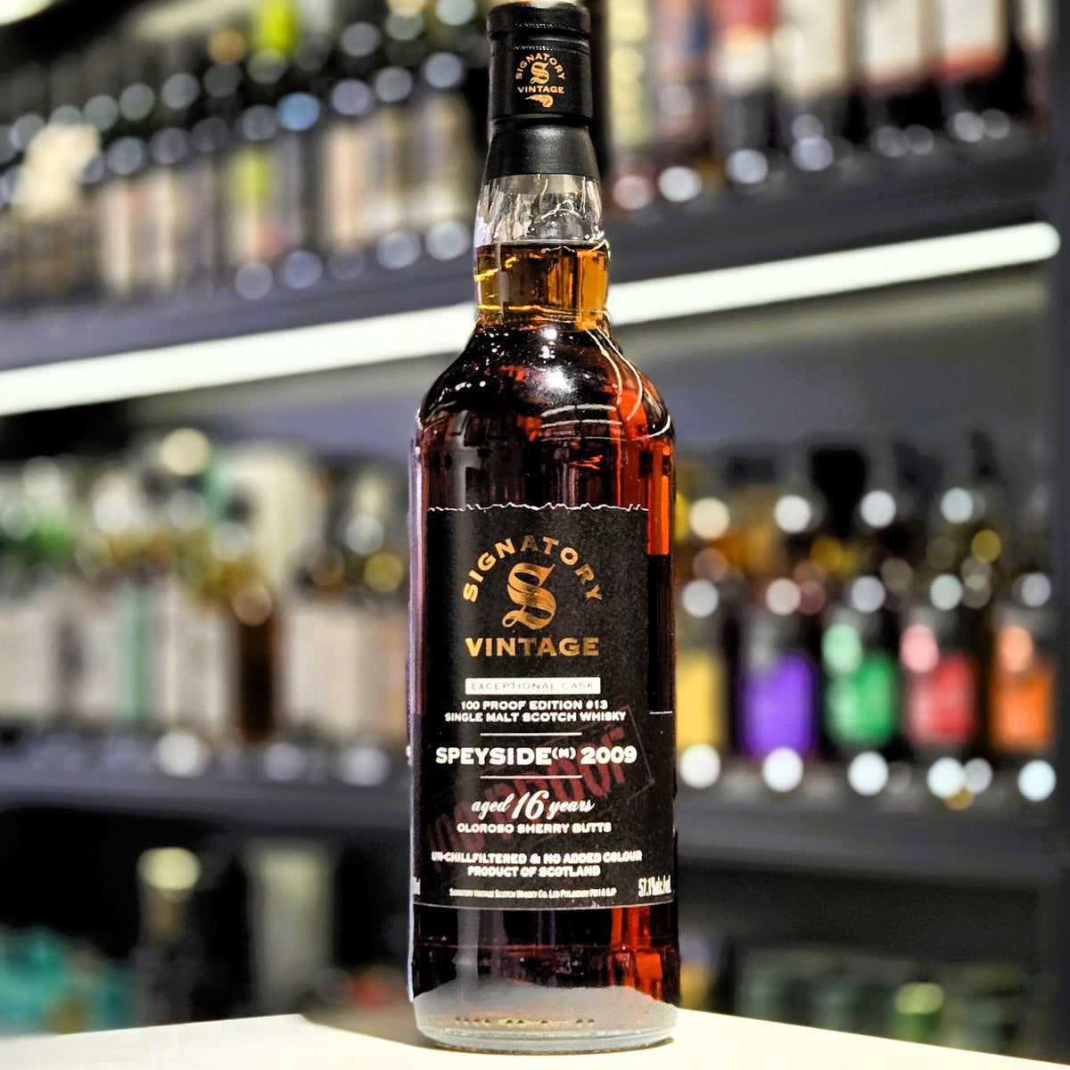 Signatory Vintage Speyside M 16 Year Old Single Malt Scotch Whisky