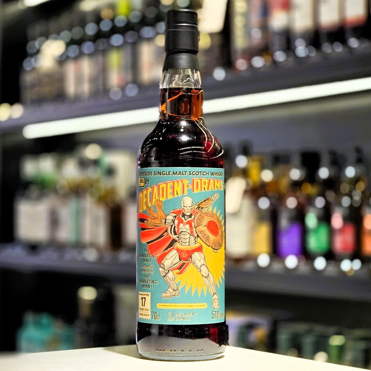 Decadent Drams 17 Year old Speyside (Macallan) Single Malt Scotch Whisky