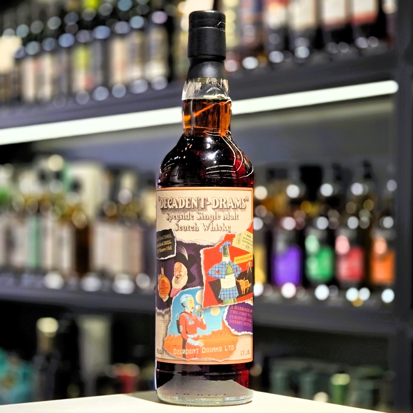 Decadent Drams 20 Year old Speyside (Macallan) Single Malt Scotch Whisky