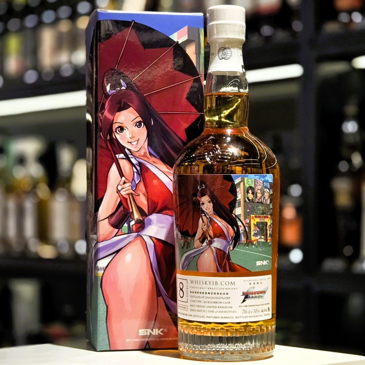 Drunken Master SNK The King of Fighters 8 Year Old Ex-Bourbon Cask Whisky (不知火舞)