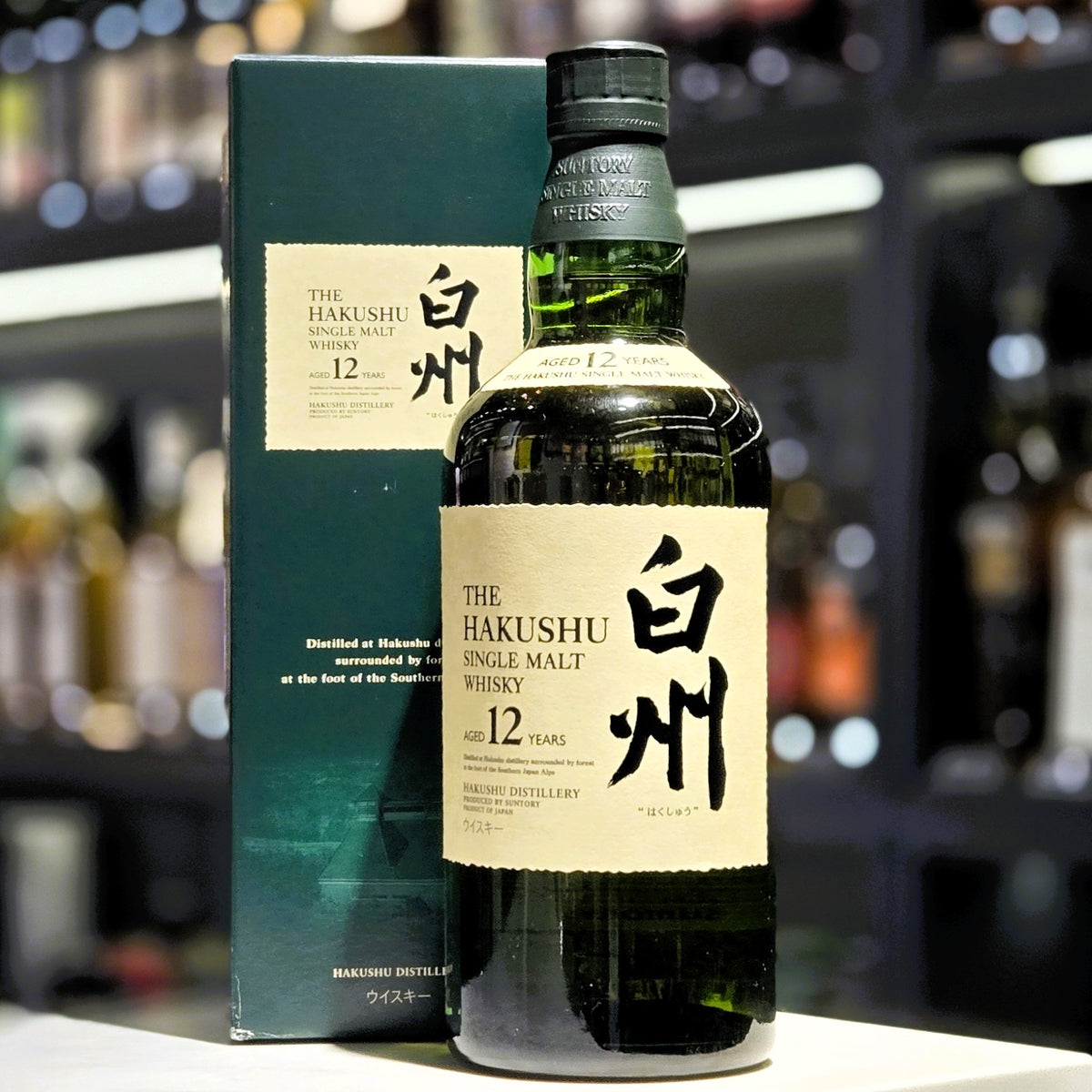 Hakushu 12 Year Old Single Malt Japanese Whisky (日本版金花標)