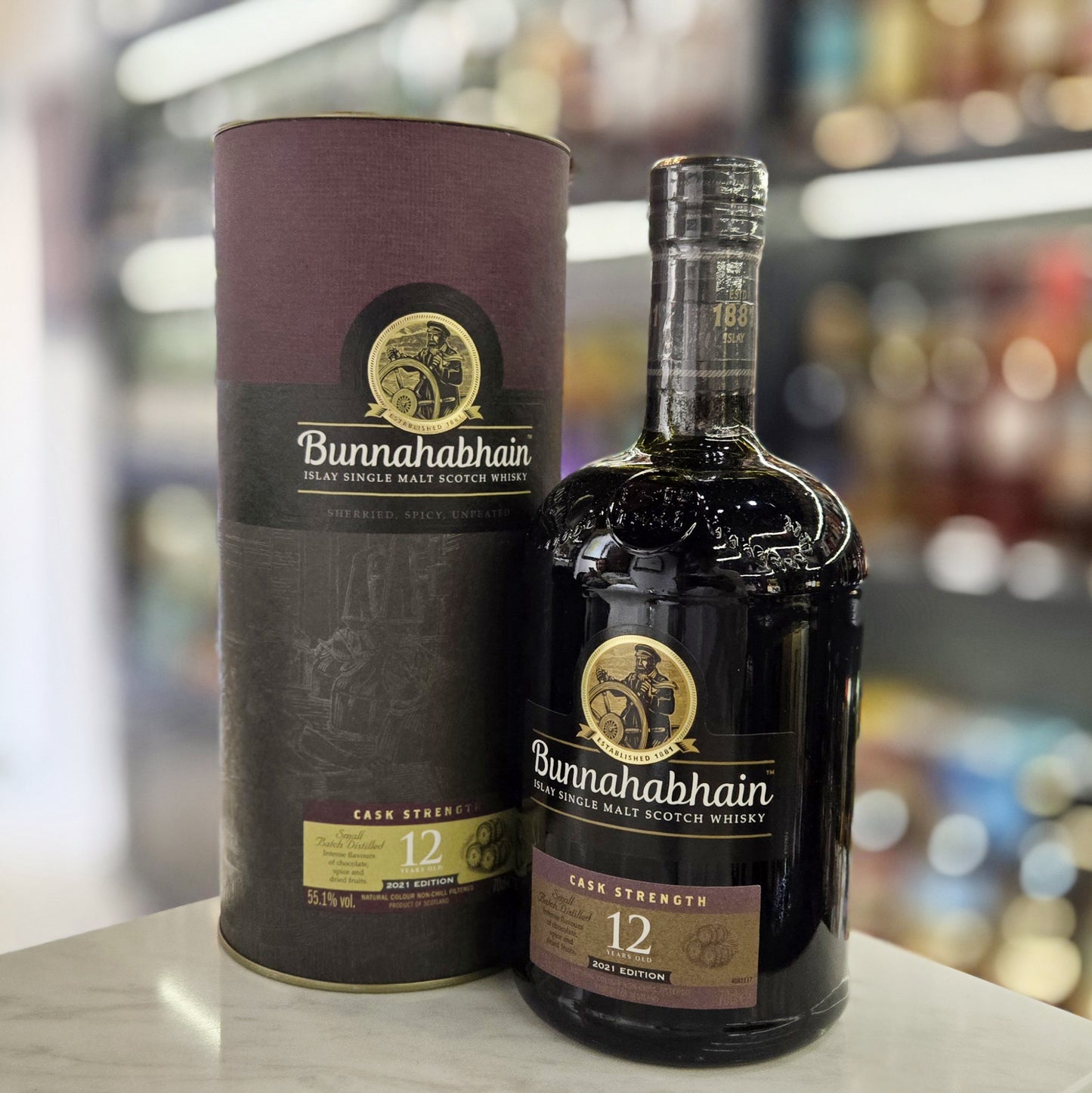 Bunnahabhain 12 Year Old Cask Strength 2021 Edition Single Malt Scotch Whisky