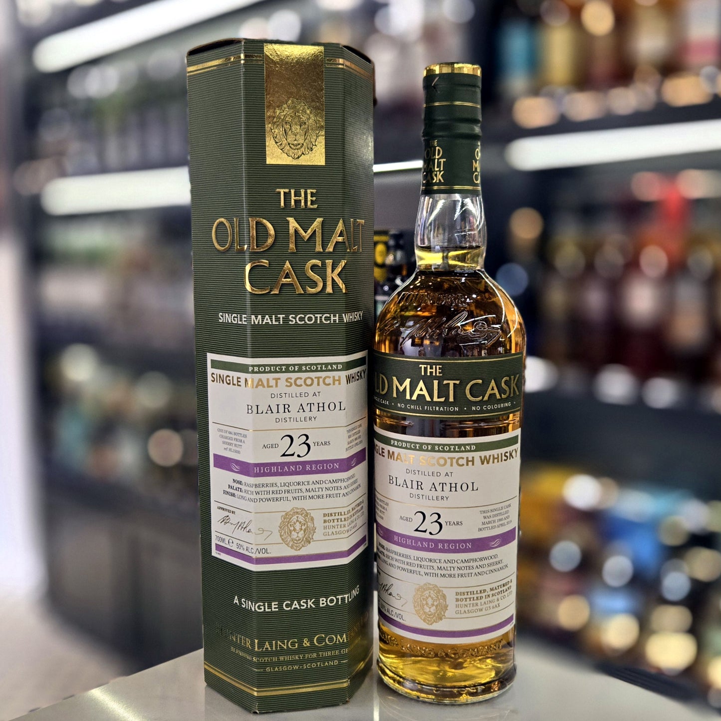 Old Malt Cask Blair Athol 23 Year Old 1996-2018 Single Malt Scotch Whisky
