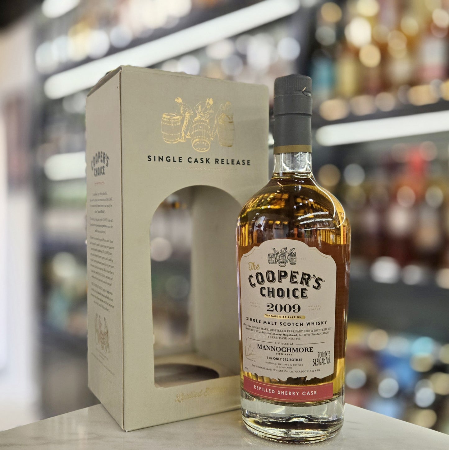 Cooper‘s Choice Mannochmore 2009-2021 Refilled Sherry Cask Single Malt Scotch Whisky
