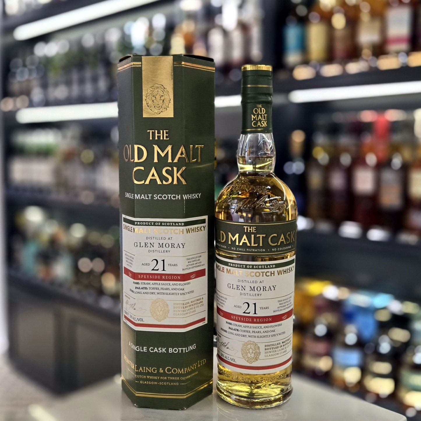 Old Malt Cask Glen Moray 21 Year Old 1997-2019 Single Malt Scotch Whisky