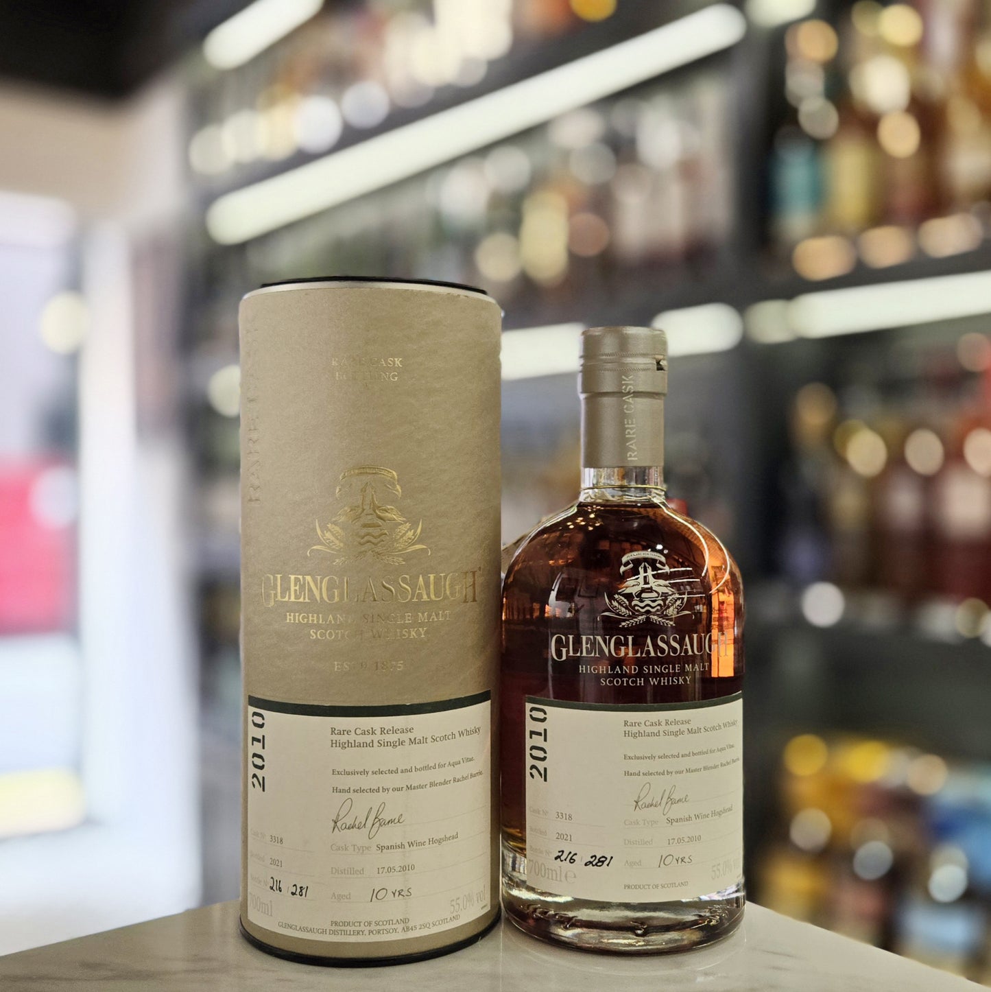 Glenglassaugh 10 Year Old Rare Cask Release (Cask #3318) Single Malt Scotch Whisky
