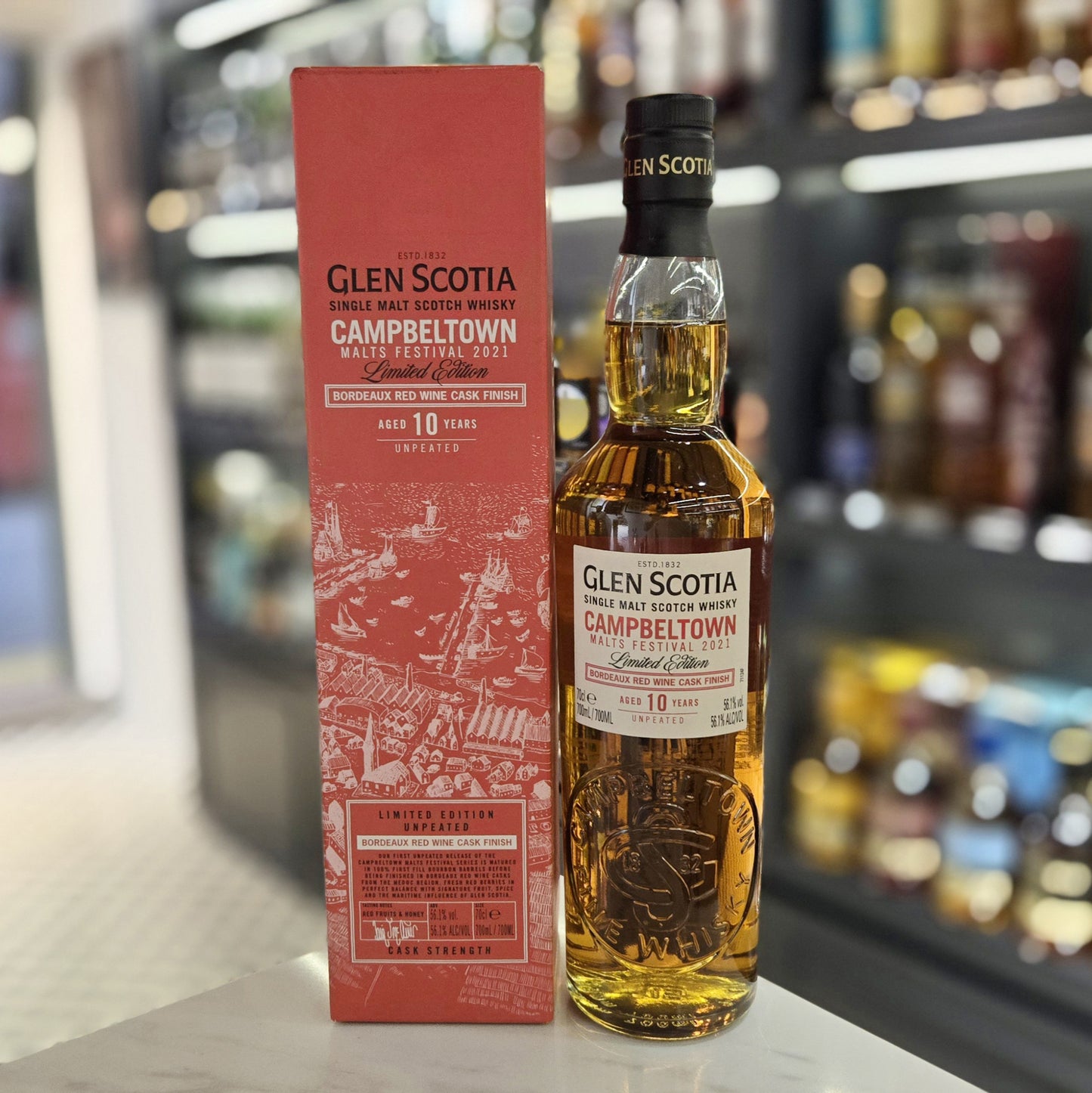 Glen Scotia 10 Year Old Campbeltown Malts Festival 2021 Single Malt Scotch Whisky