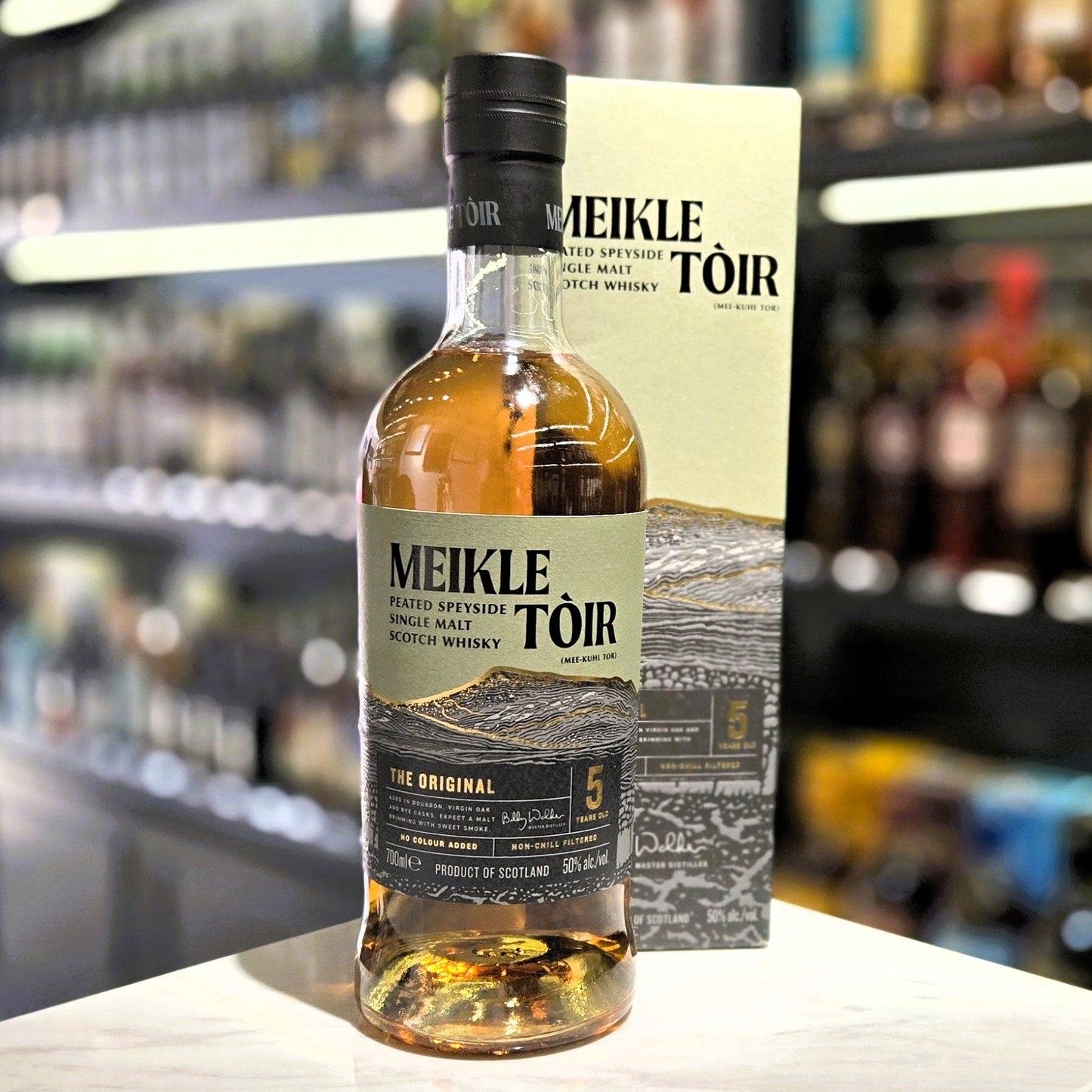 Meikle Toir The Original Peated Speyside Single Malt Scotch Whisky
