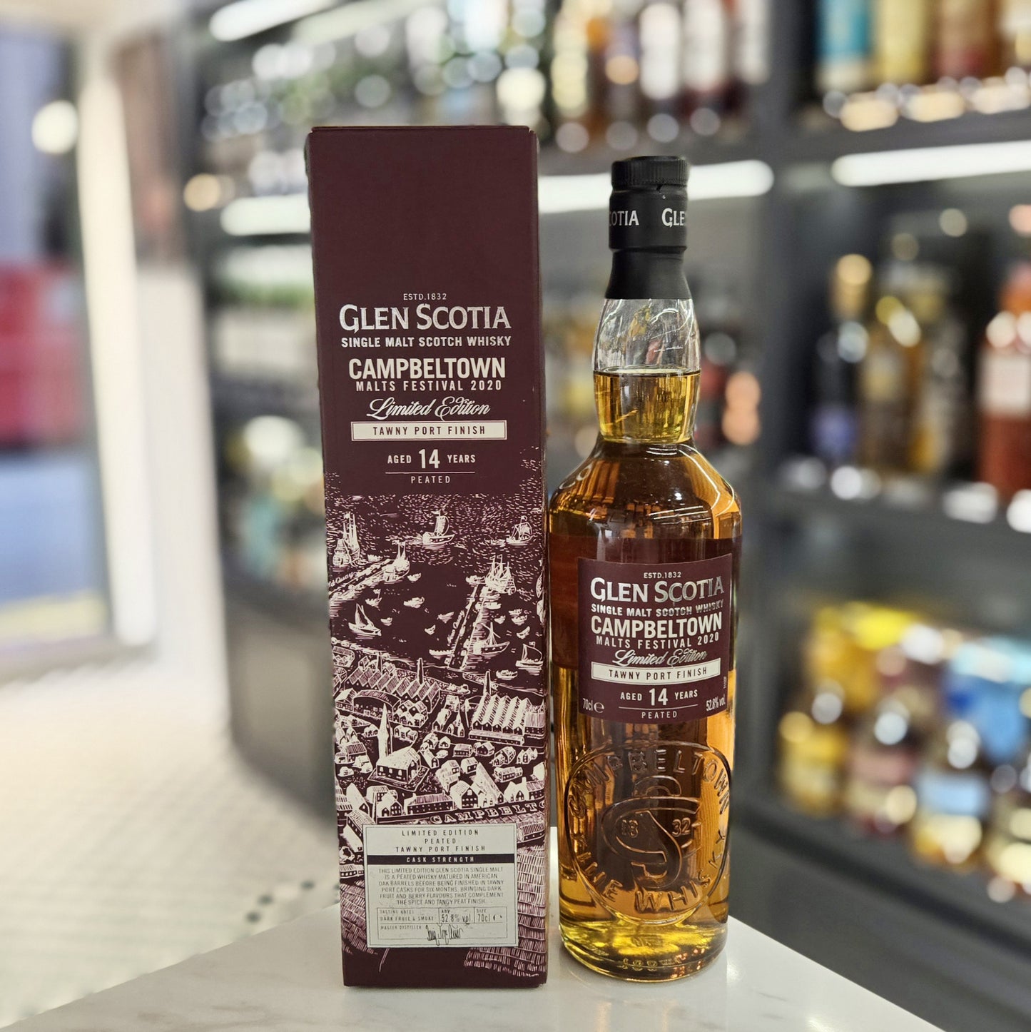 Glen Scotia 14 Year Old Tawny Port Finish Campbeltown Malts Festival 2020 Single Malt Scotch Whisky
