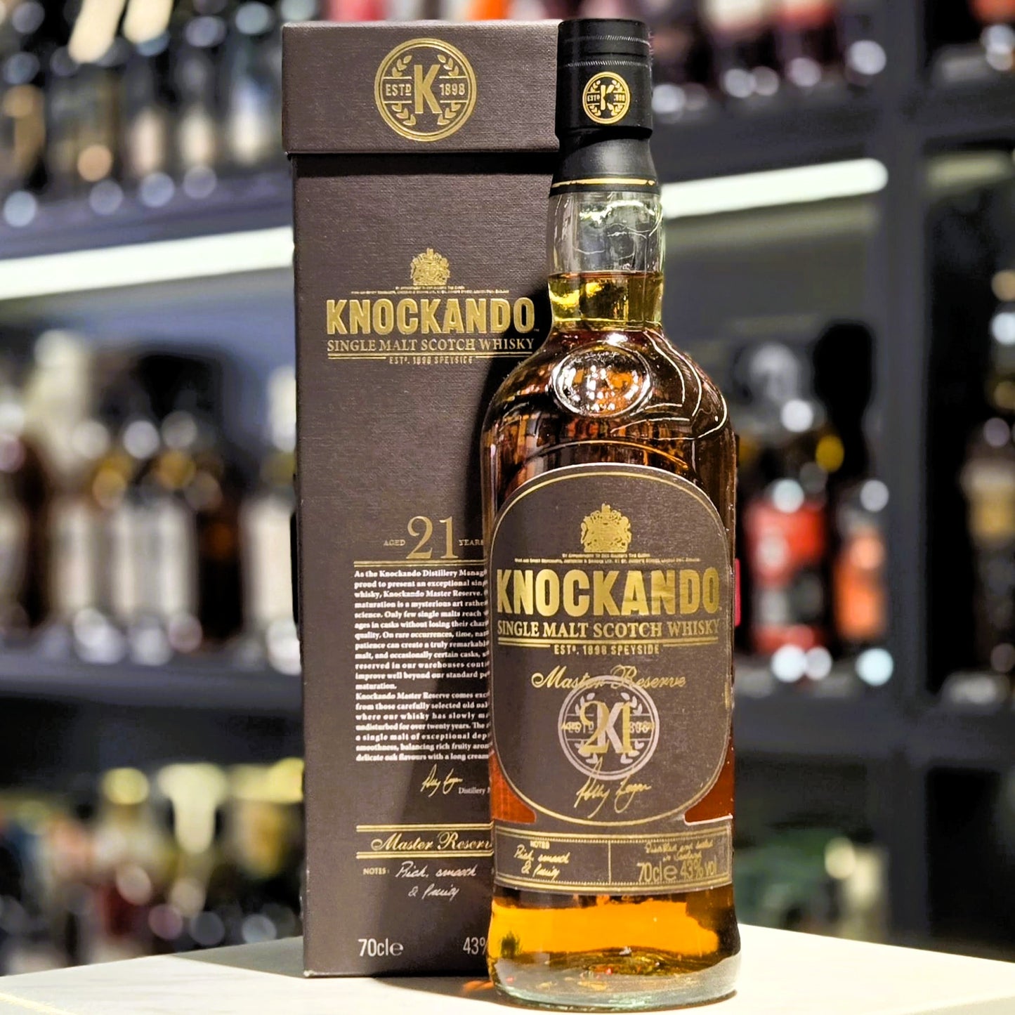 Knockando 21 Year Old Single Malt Scotch Whisky