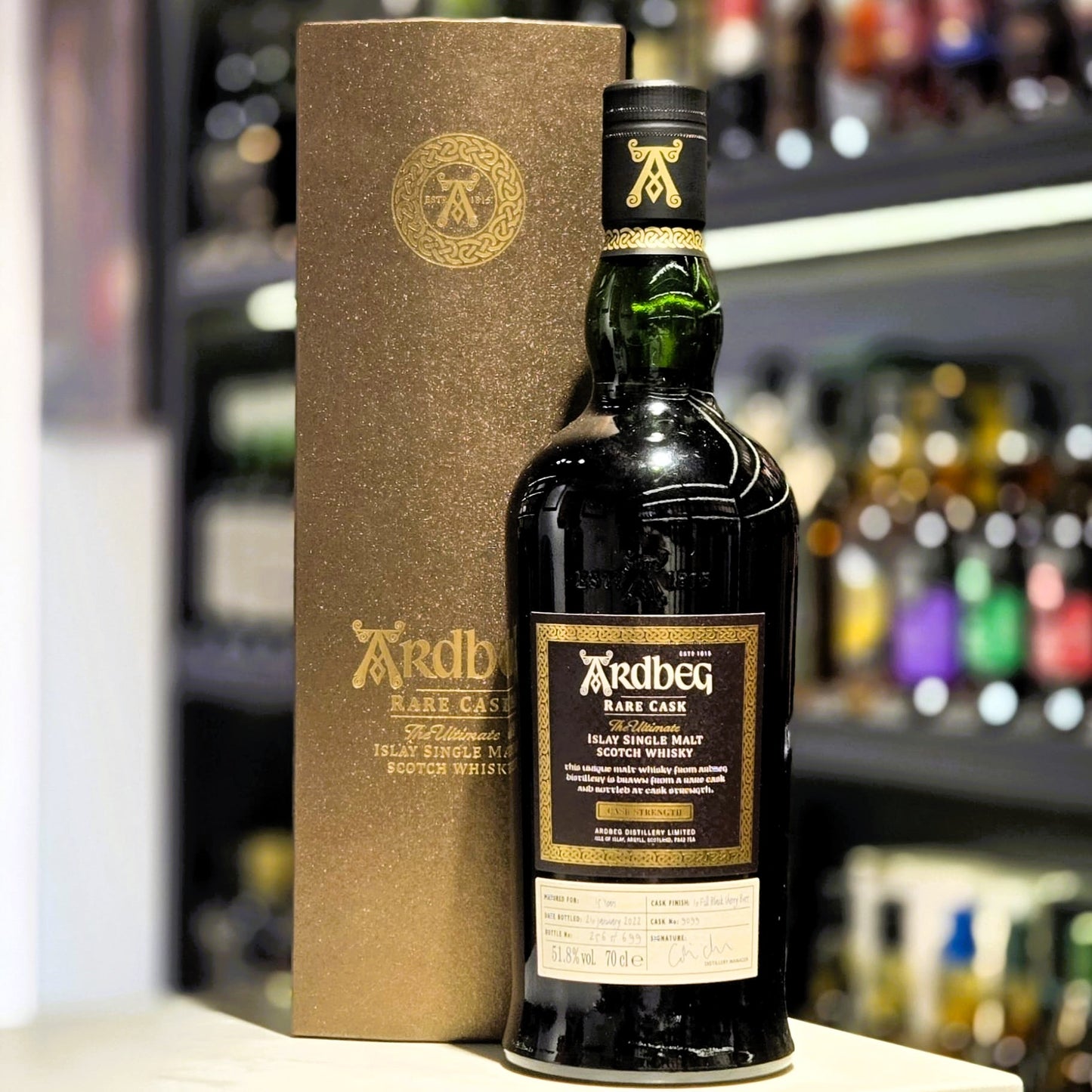 Ardbeg Rare Cask 15 Year Old 1st Fill Black Sherry Butt (Cask #9099) Single Malt Scotch Whisky