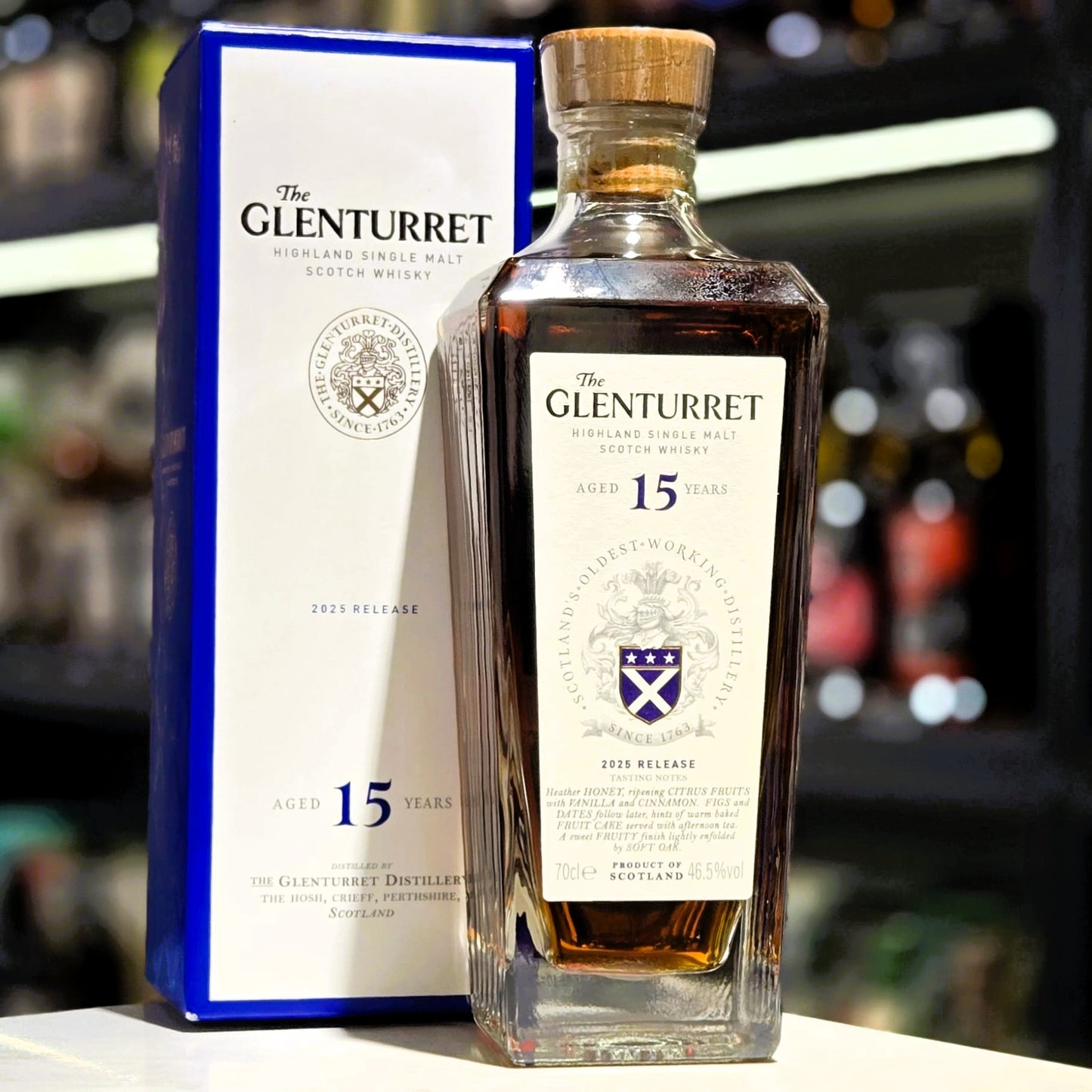 Glenturret 15 Year Old (2025 Release) Single Malt Scotch Whisky