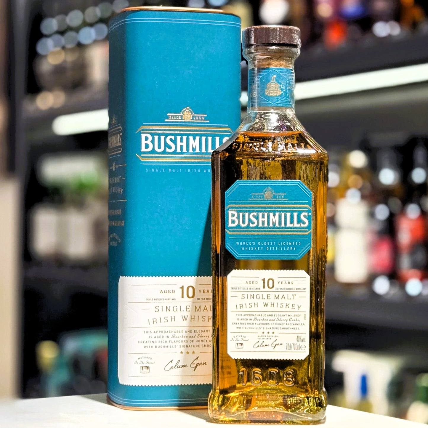 Bushmills 10 Year Old Single Malt Irish Whiskey