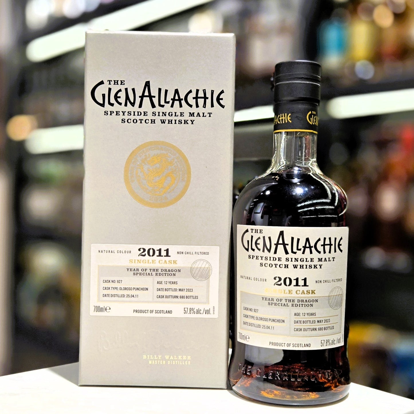 Glenallachie 12 Year Old Single Cask Year of the Dragon Edition 2011-2023 Oloroso Puncheon (Cask #927)