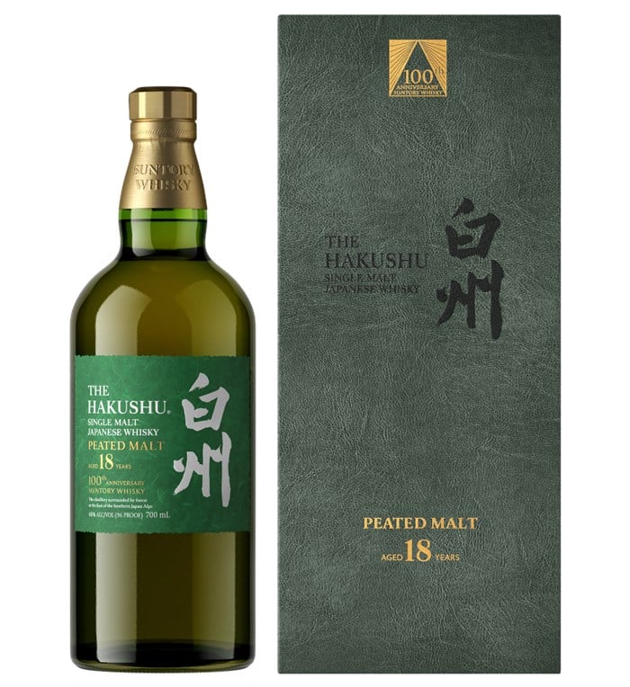 Hakushu 18 Year Old 100th Anniversary Limited Edition Single Malt Japanese Whisky