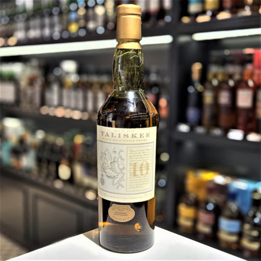 Talisker 10 Year Old Single Malt Scotch Whisky (Map Version)