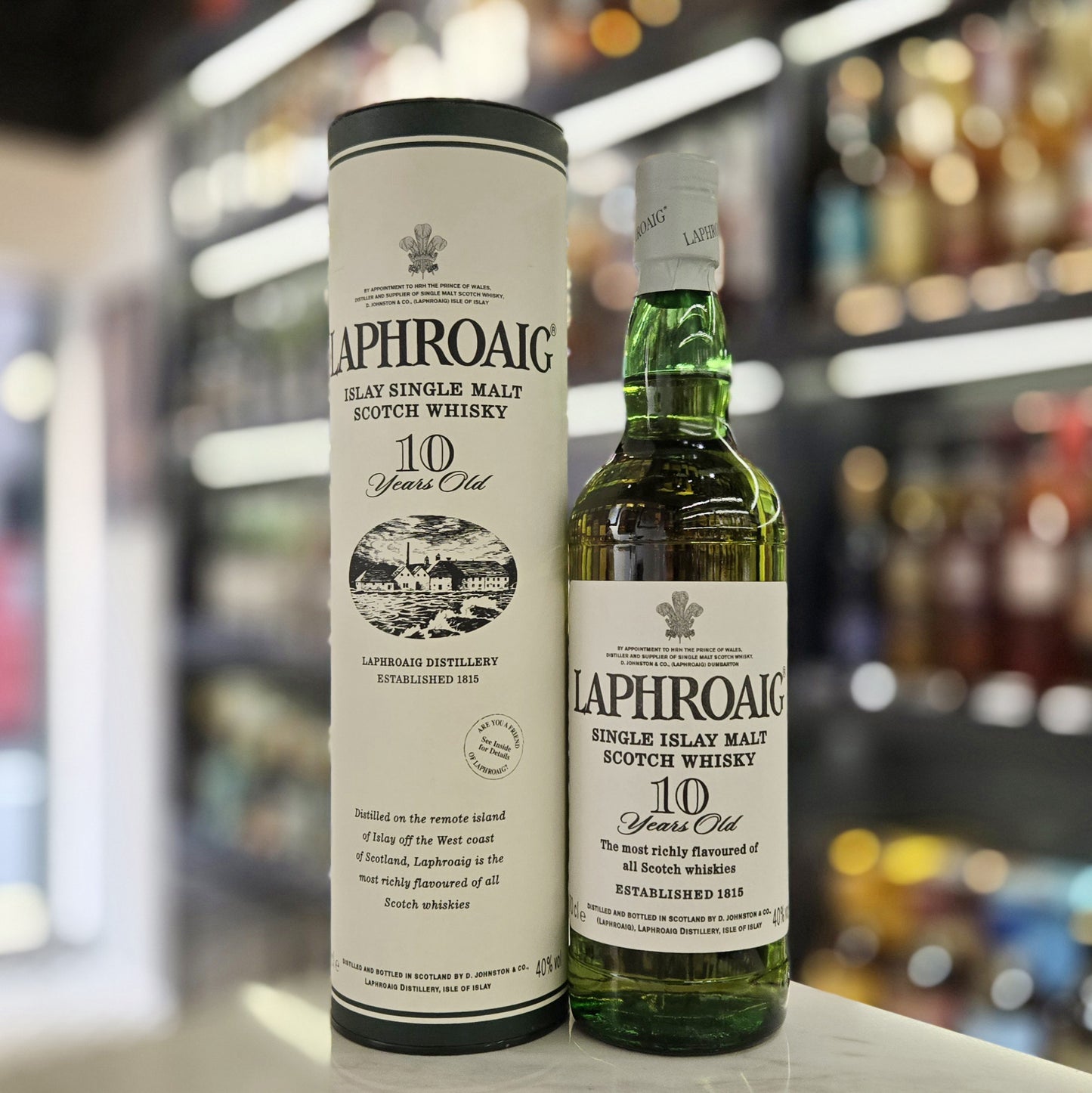 Laphroaig 10 Year Old (Old Bottled) Single Malt Scotch Whisky