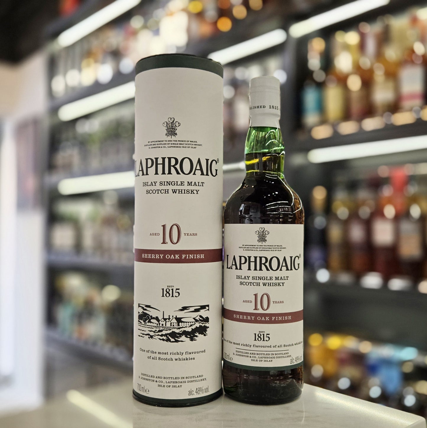 Laphroaig 10 Year Old Sherry Oak Finish Single Malt Scotch Whisky