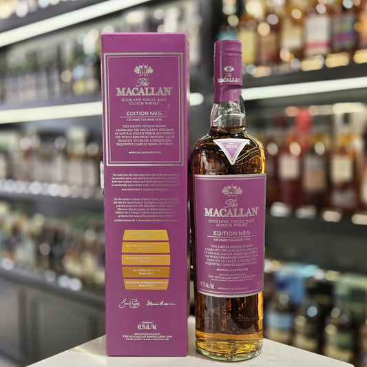 Macallan Edition No.5 Single Malt Scotch Whisky (750ml)