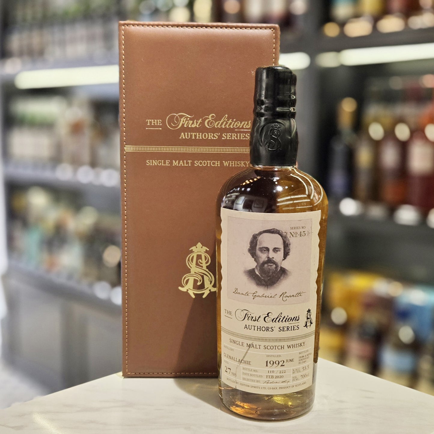First Editions Authors Series GlenAllachie 27 Year Old Single Malt Scotch Whisky