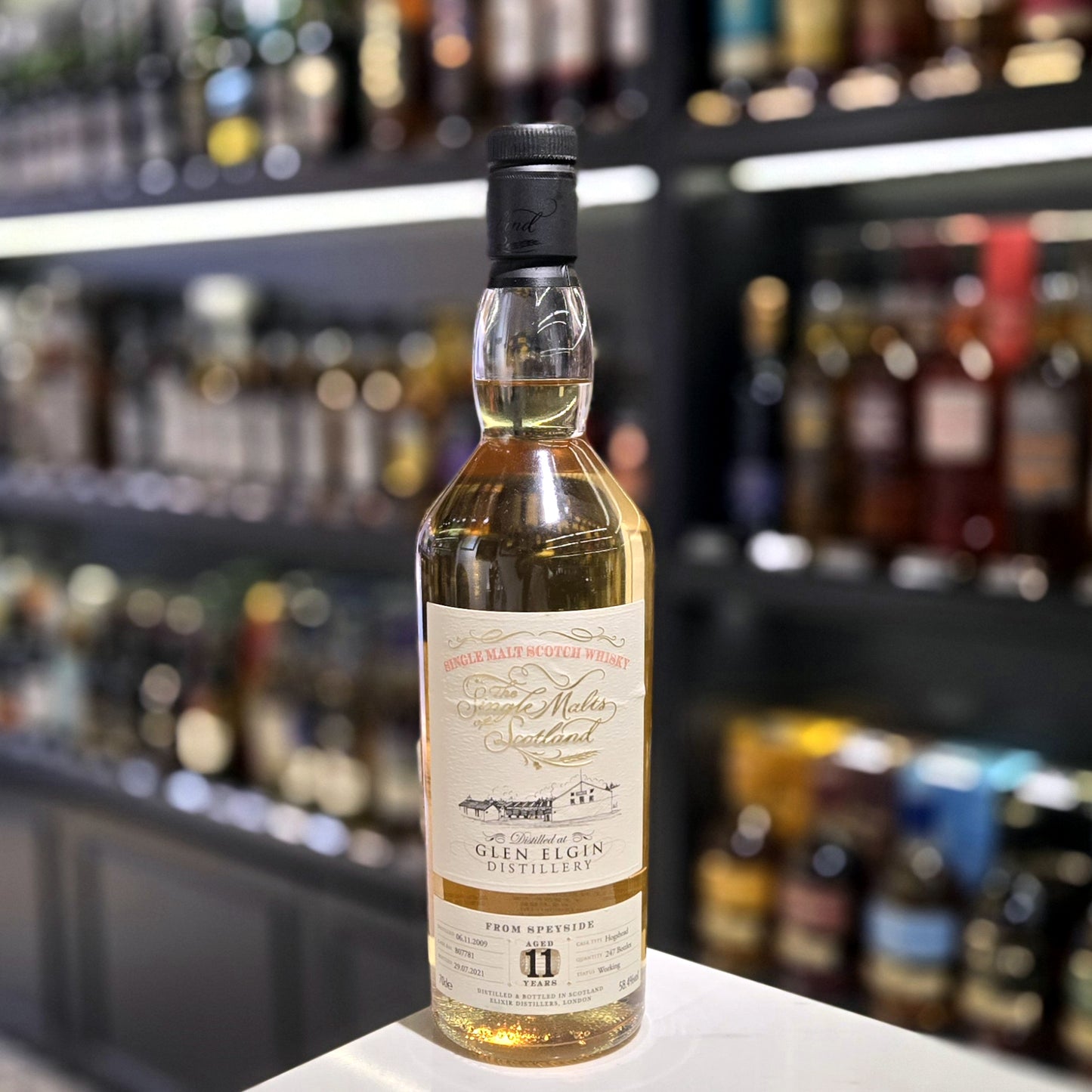 SMOS Glen Elgin 11 Year Old Single Malt Scotch Whisky