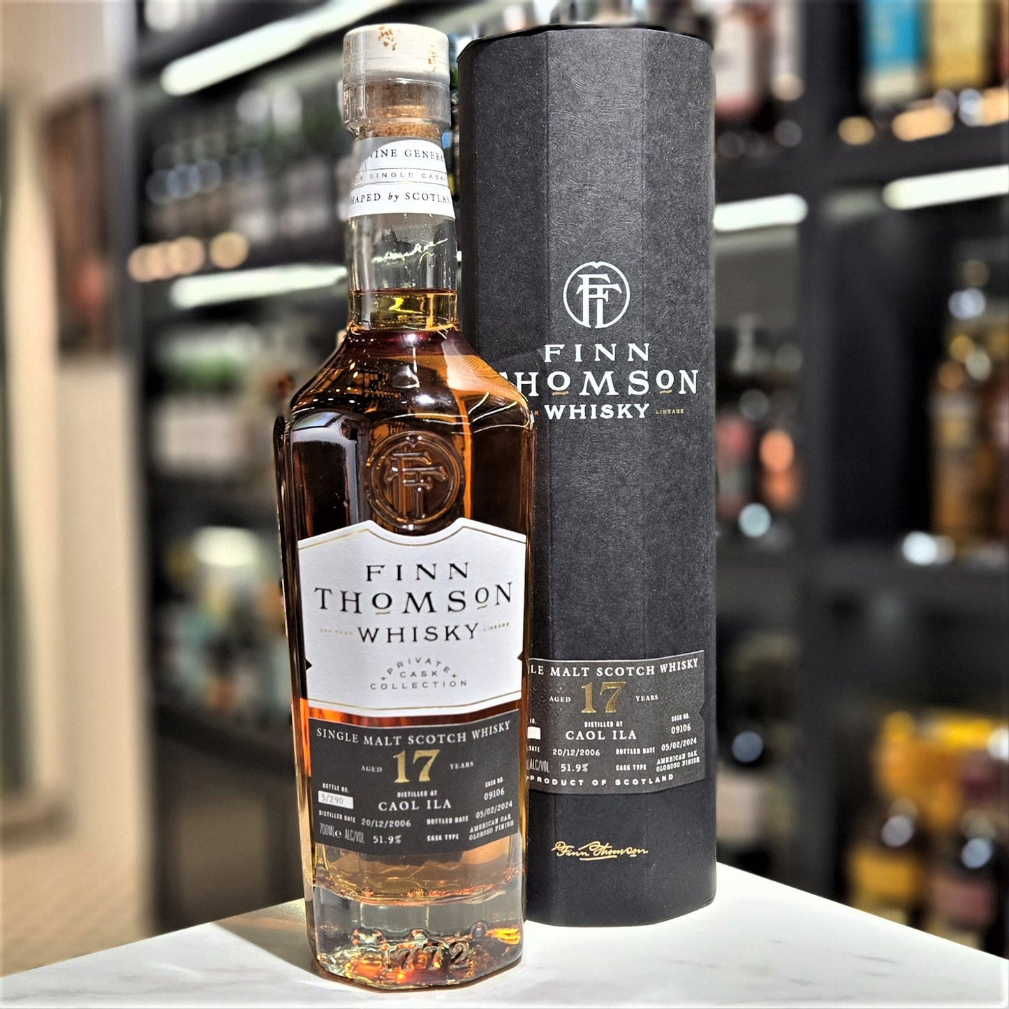Finn Thomson Caol Ila 17 Year Old Single Malt Scotch Whisky