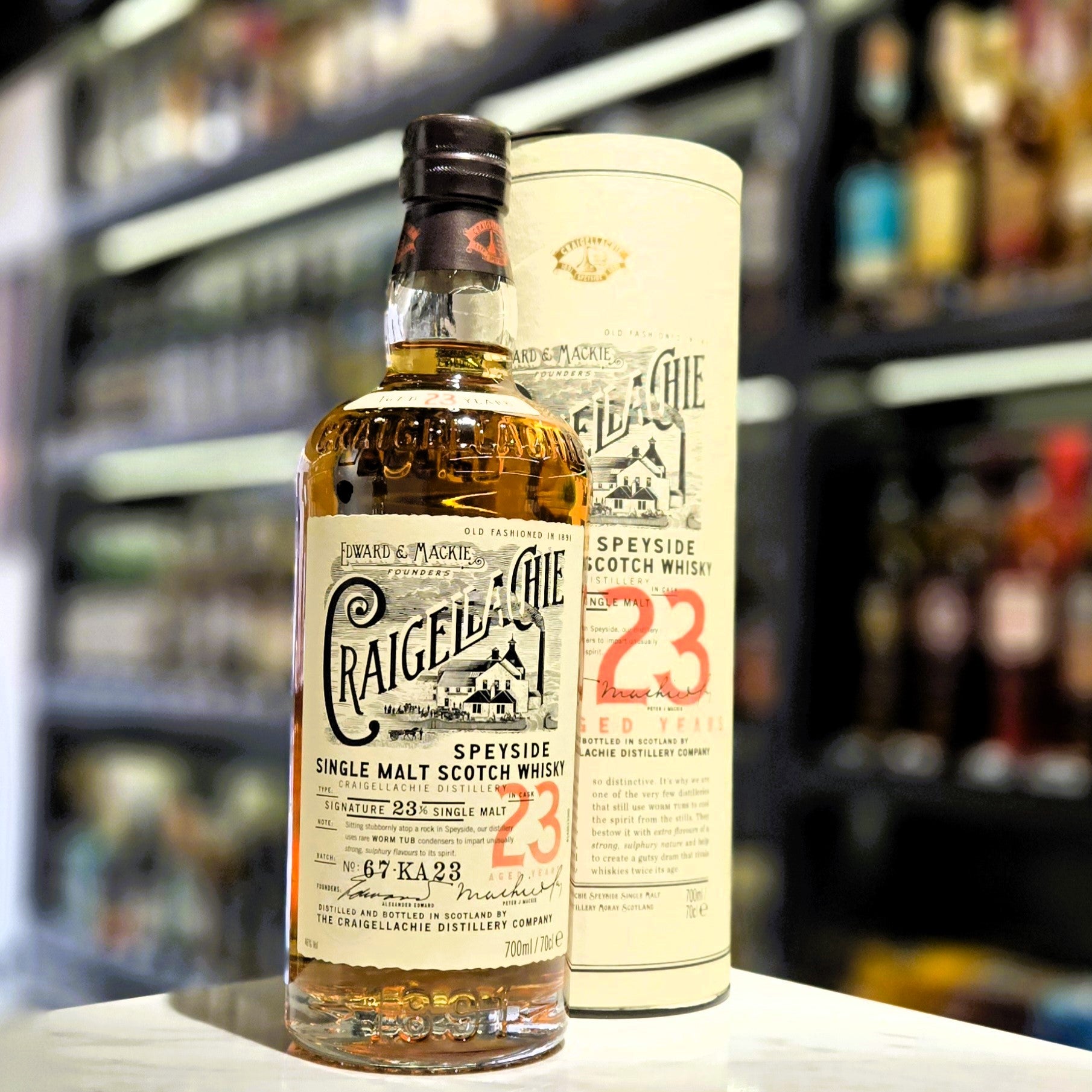 Craigellachie 23 Year Old Single Malt Scotch Whisky For Sale Online In Nottingham UK