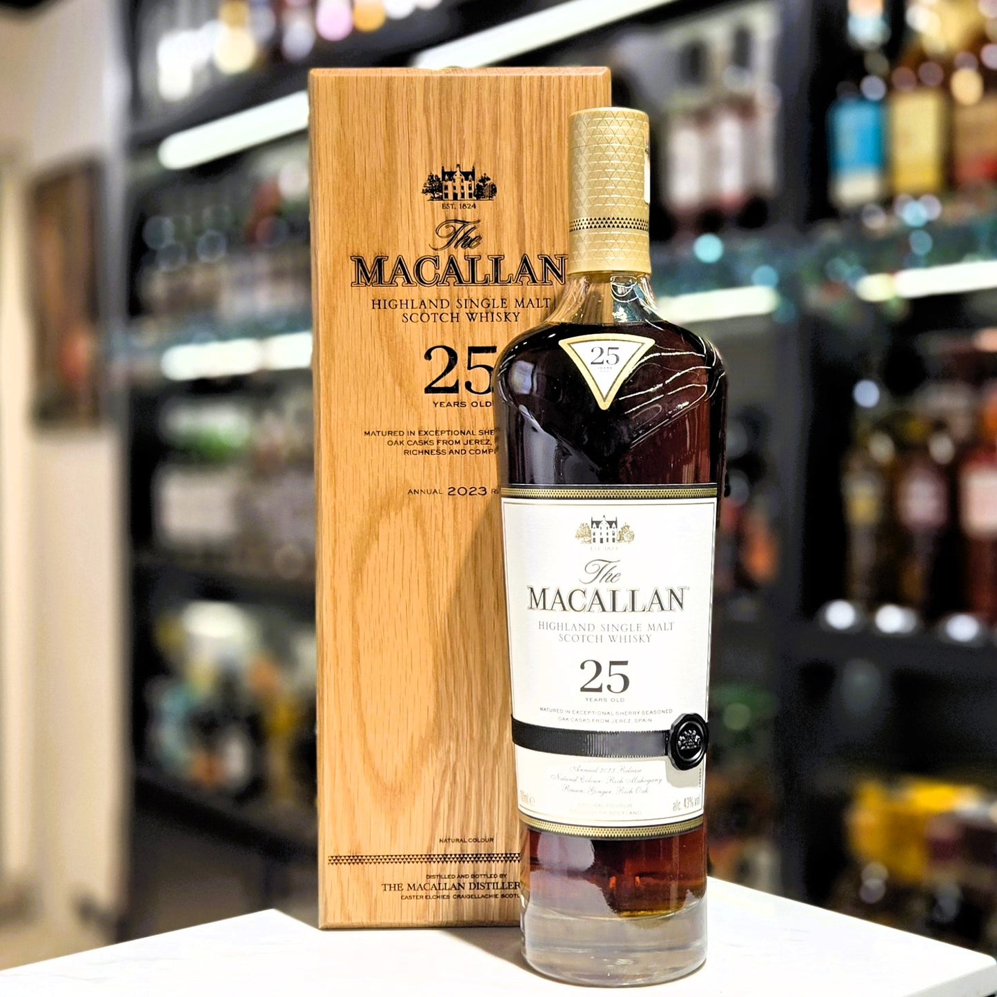 Macallan 25 Year Old (2023 Release) Single Malt Scotch Whisky