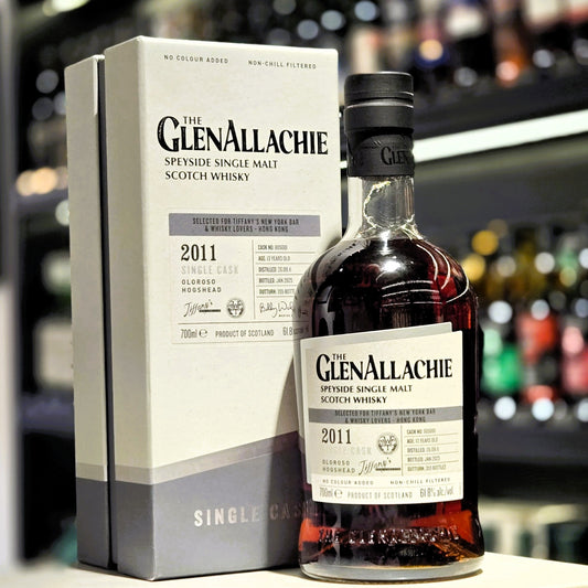 Glenallachie (2011-2025) 13 Year Old Single Cask Selected for Tiffany's Bar & Whisky Lovers HK Single Malt Scotch Whisky (Cask #805001)