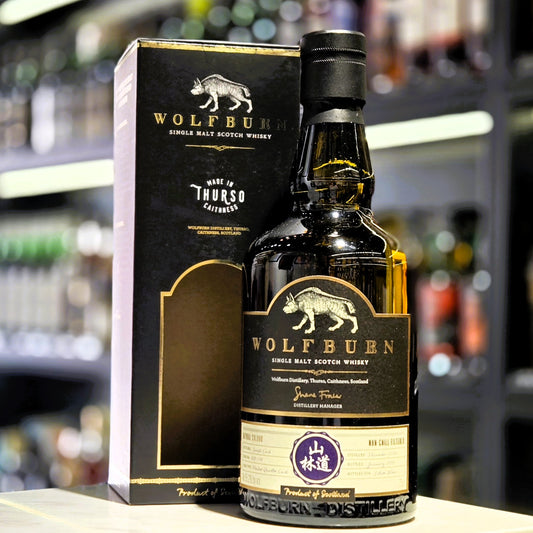 Wolfburn Bottled for Lillionwine (HK) 2014-2018 Peated Quarter Single Malt Scotch Whisky
