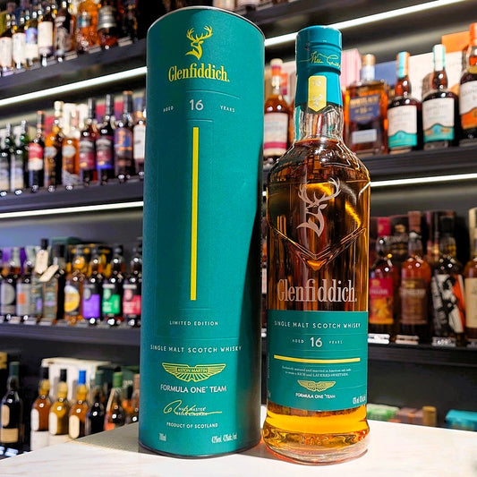 Glenfiddich x Aston Martin Formula One 16 Year Old Single Malt Scotch Whisky