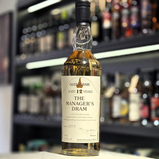 The Manager's Dram Glenlossie 12 Year Old Single Malt Scotch Whisky