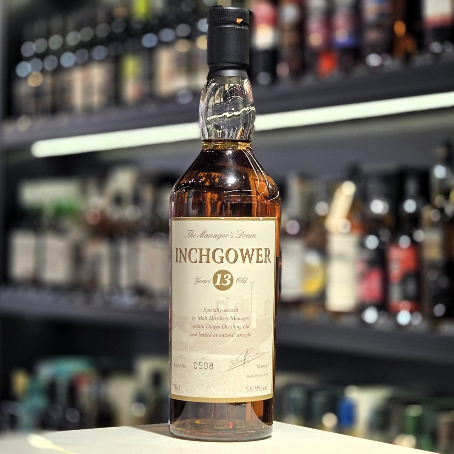 The Manager's Dram Inchgower 13 Year Old Single Malt Scotch Whisky