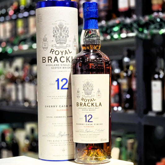Royal Brackla 12 Year Old Oloroso Sherry Cask Finish Single Malt Whisky (1L)