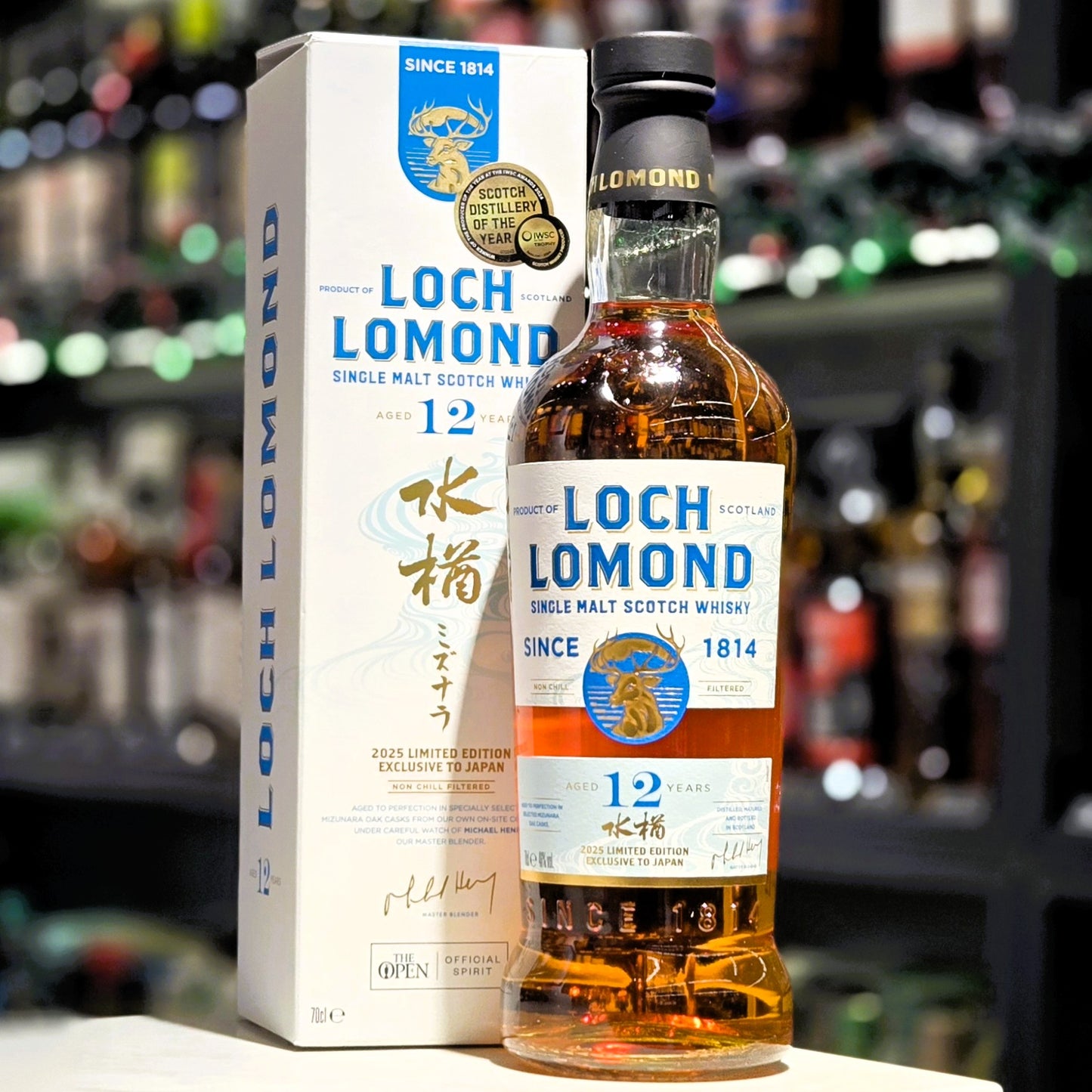 Loch Lomond 12yo Mizunara Oak Casks 2025 Japan Exclusive Single Malt Scotch Whisky