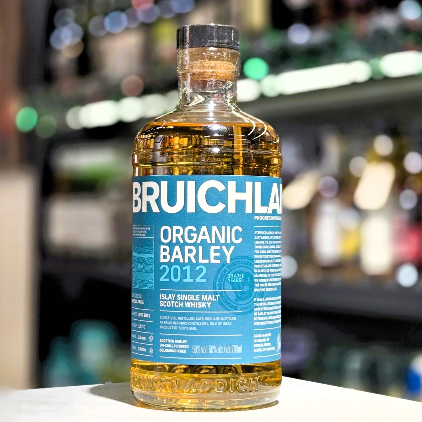 Bruichladdich Organic Barley 2012 Islay Single Malt Scotch Whisky